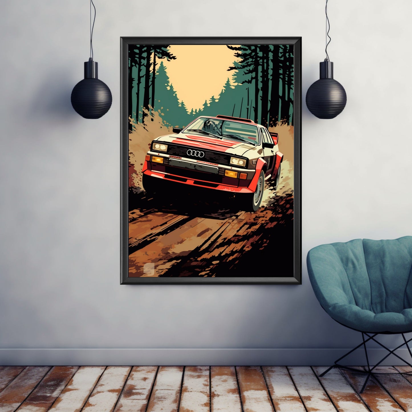 Audi Quattro Poster