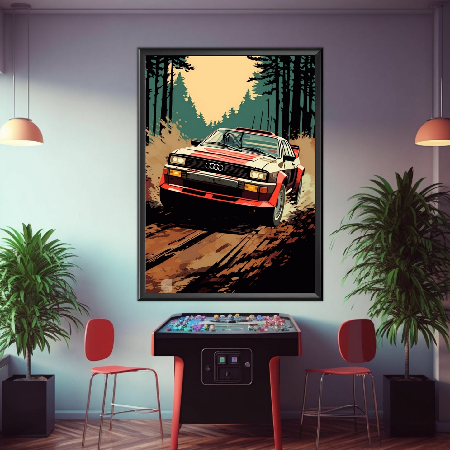 Audi Quattro Poster