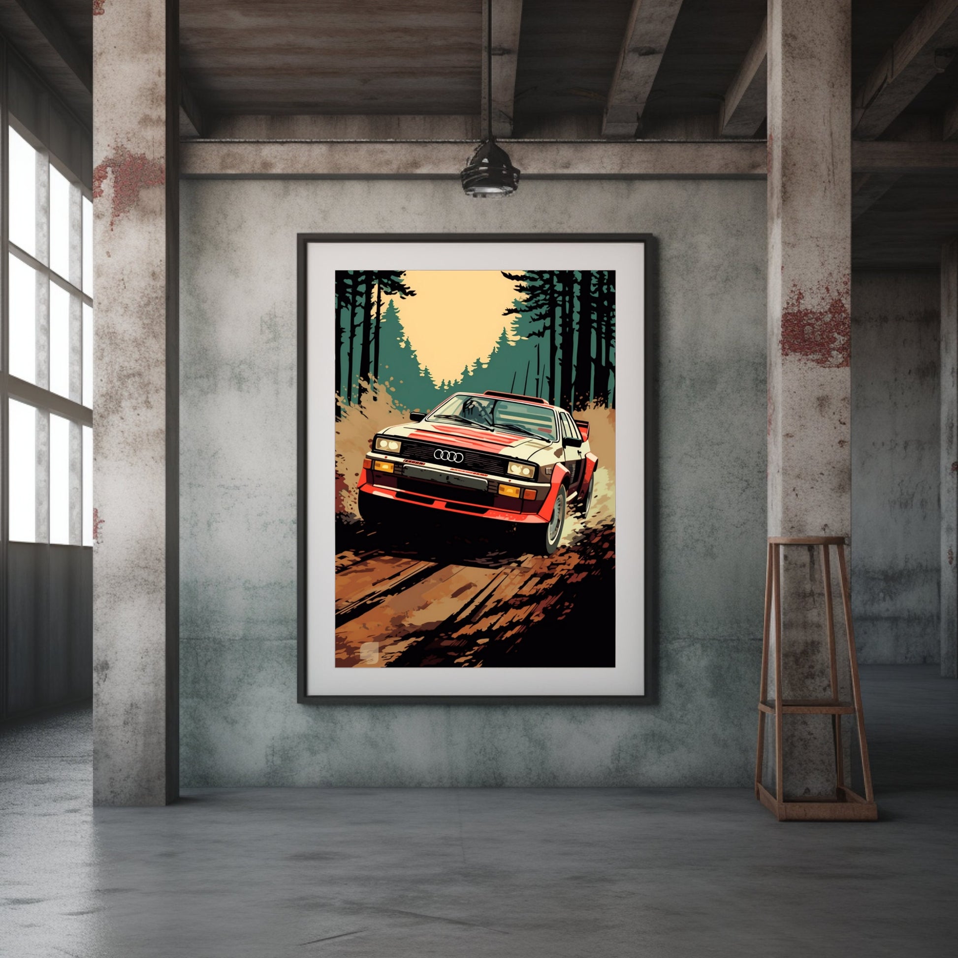 Audi Quattro Poster