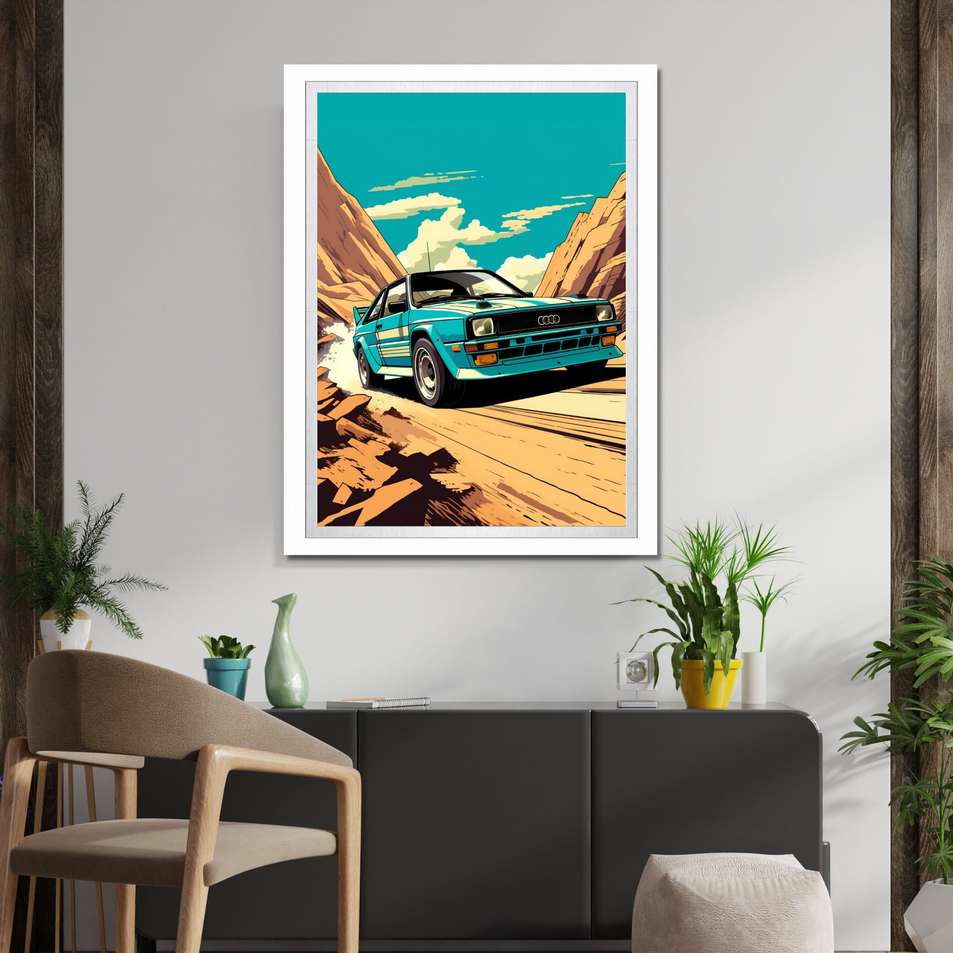 Audi Quattro Poster