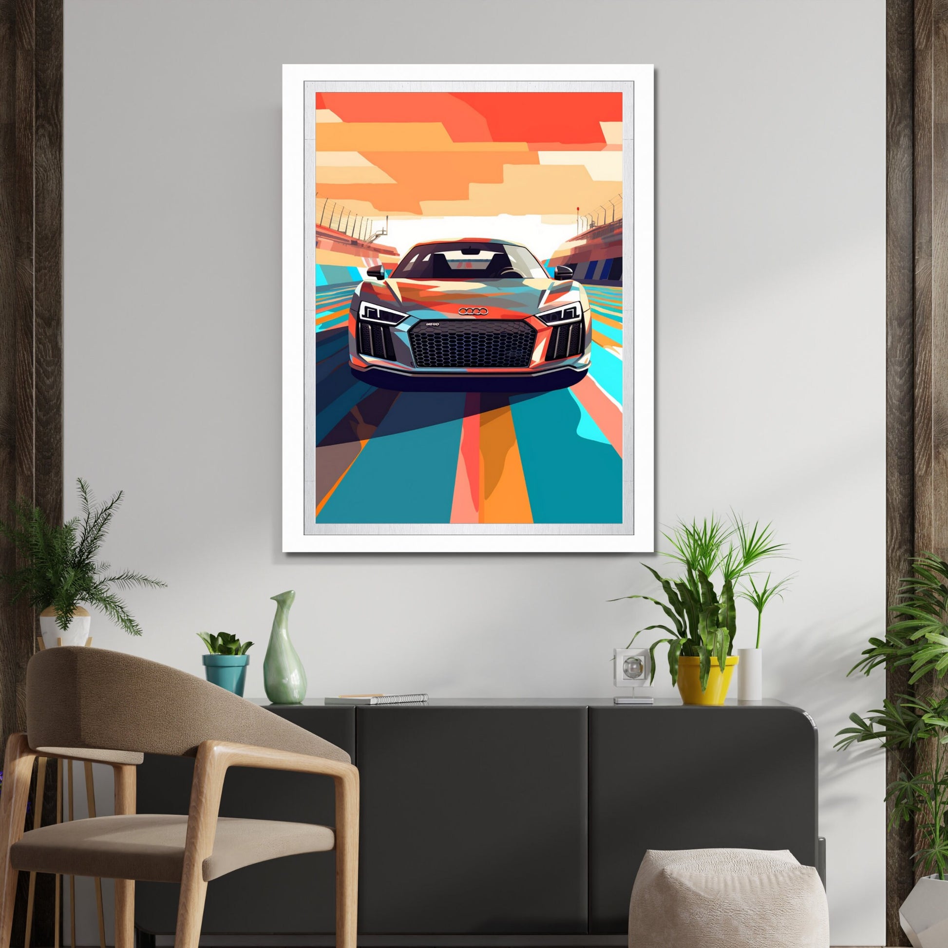 Audi R8 Car Print