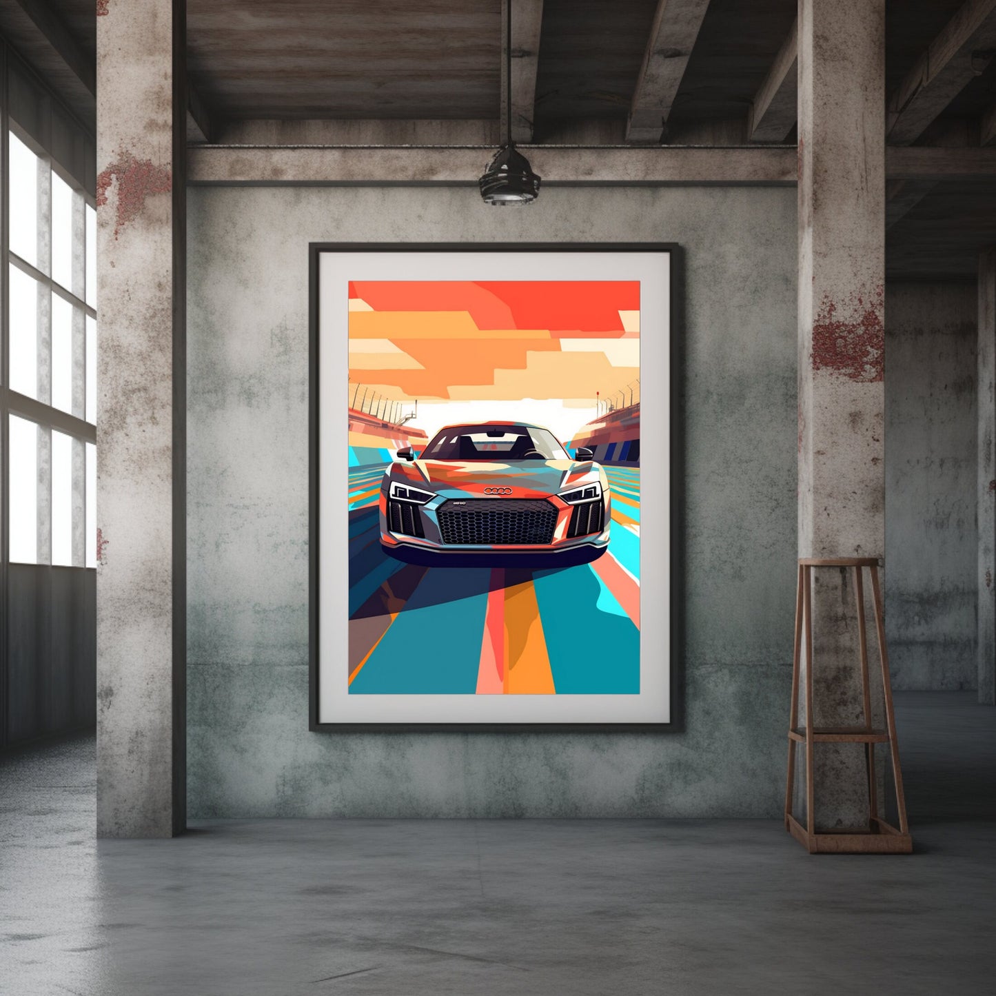 Audi R8 Car Print