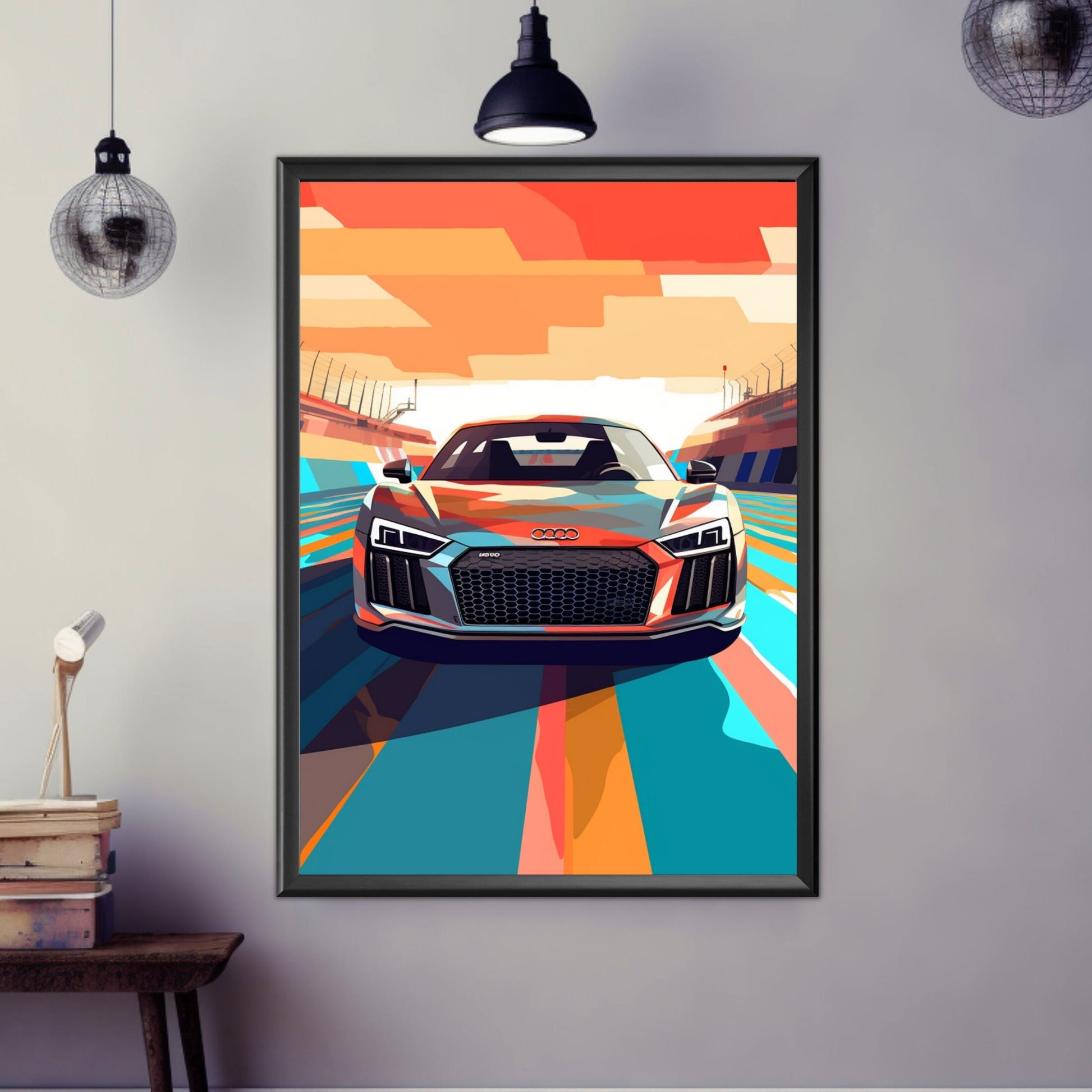 Audi R8 Car Print