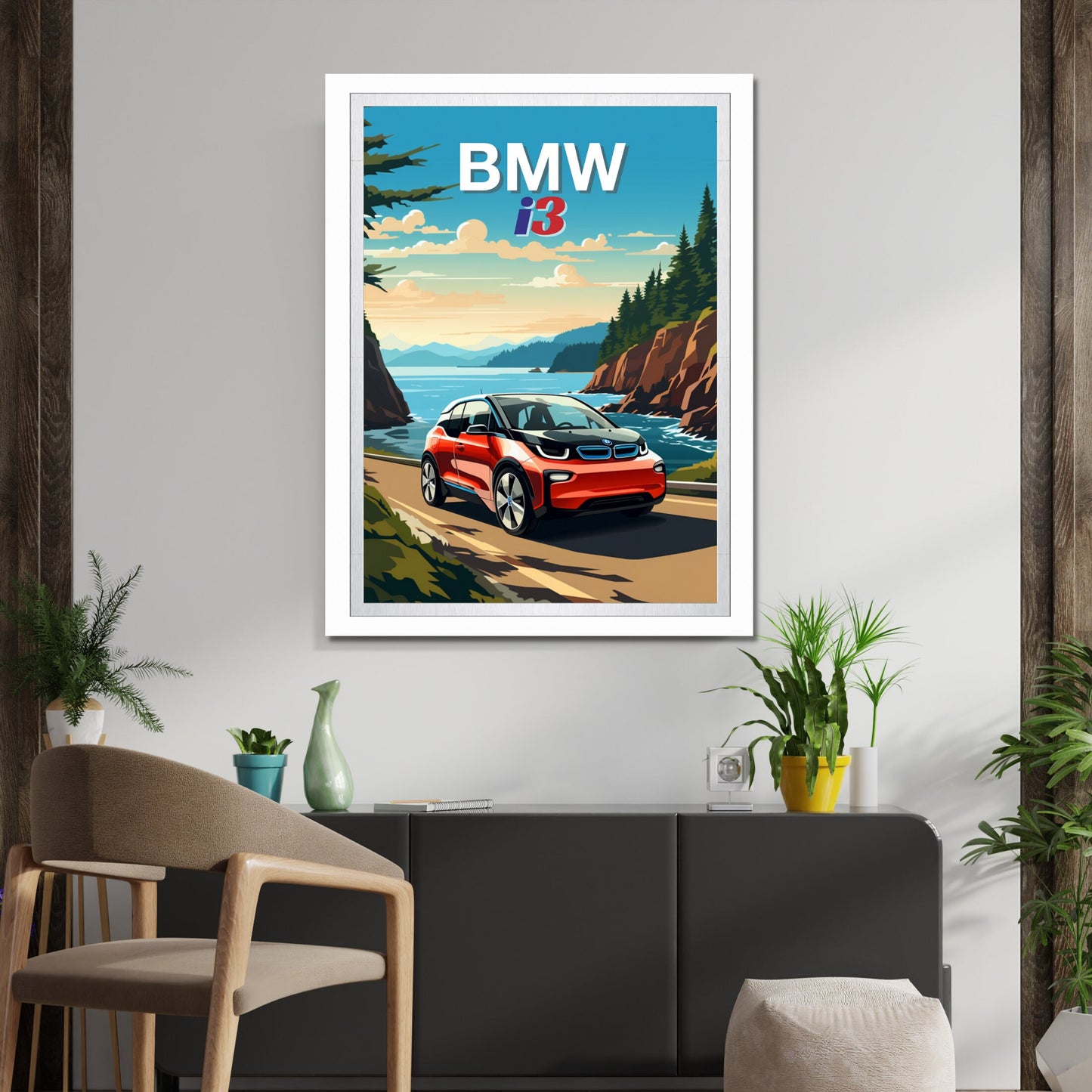 BMW i3 Poster