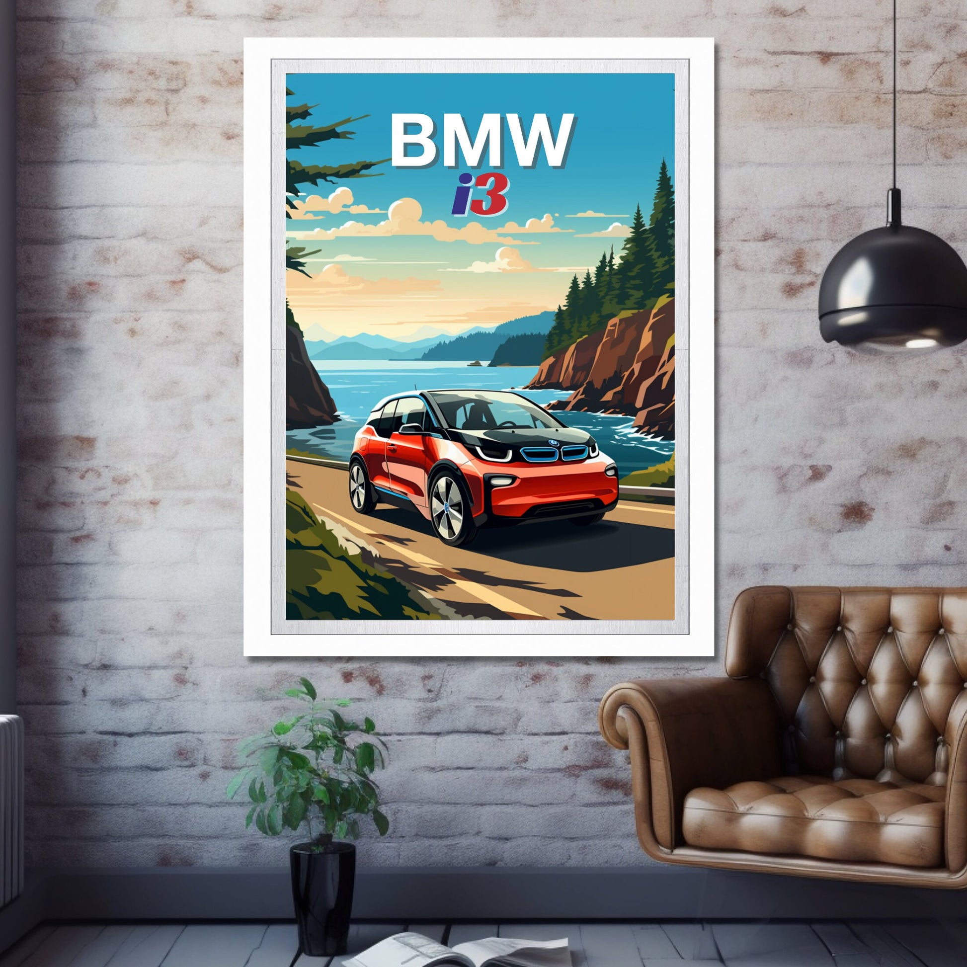 BMW i3 Poster