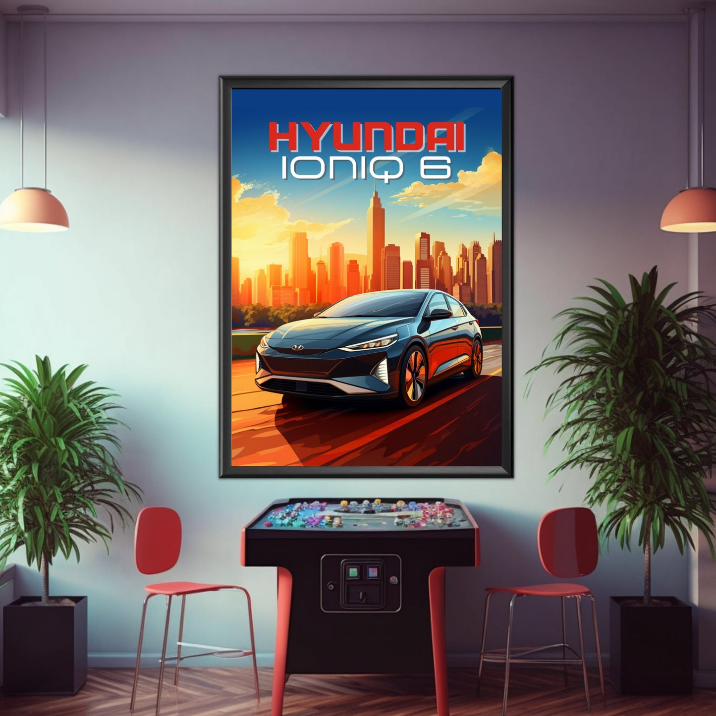 Hyundai Ioniq 6 Poster