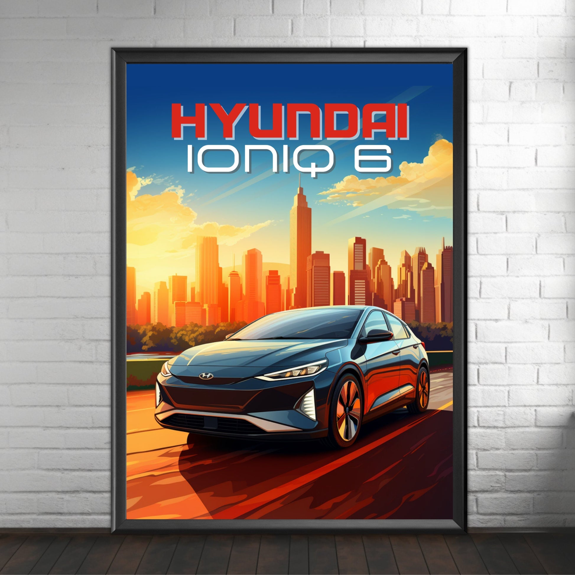 Hyundai Ioniq 6 Poster