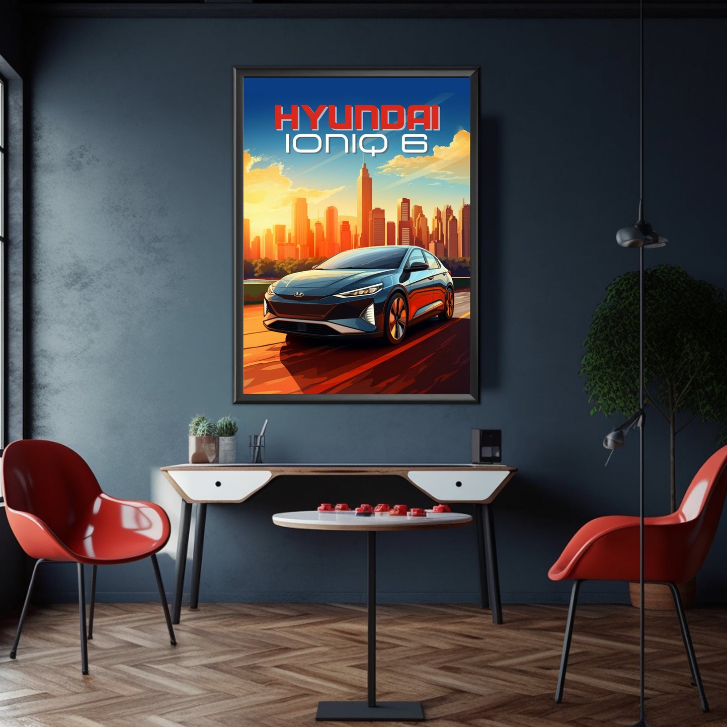 Hyundai Ioniq 6 Poster