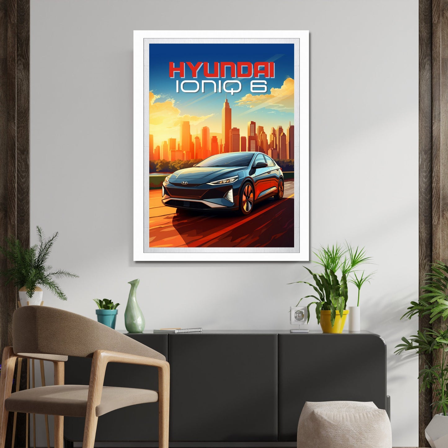 Hyundai Ioniq 6 Poster