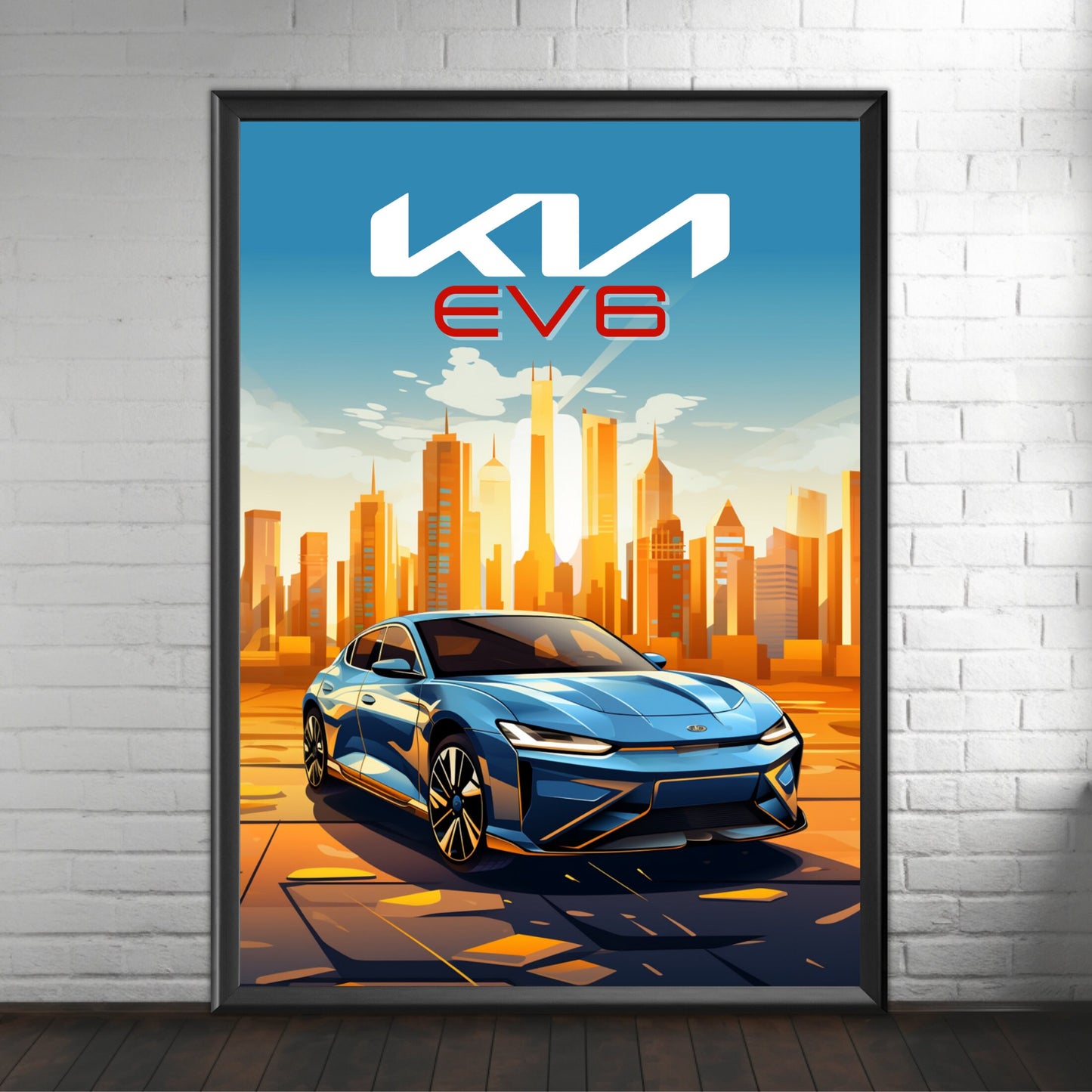 Kia EV6 Poster