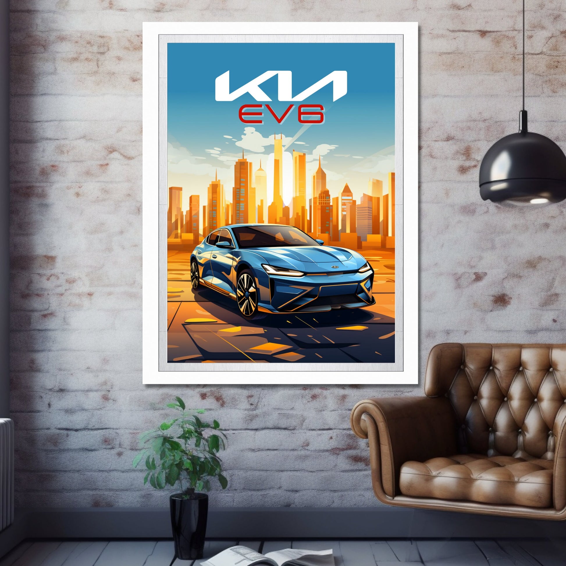 Kia EV6 Poster