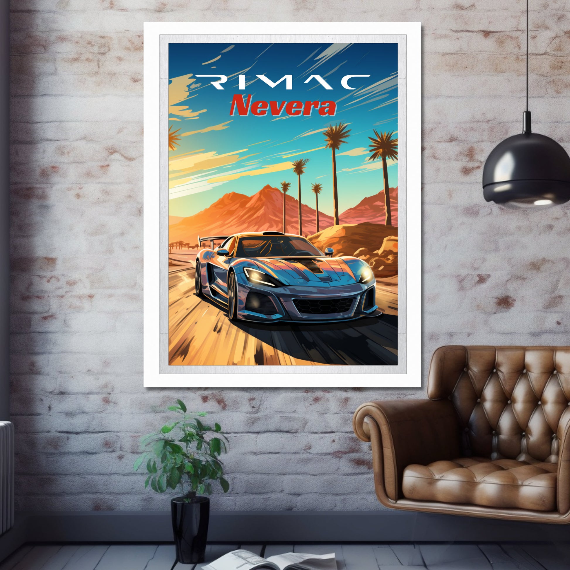 Rimac Nevera Poster