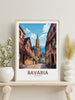 Bavaria Print | Bavaria Illustration | Bavaria Wall Art | Bavaria Poster | Germany Print Design | Bavaria Print | Romantic Road | ID 619