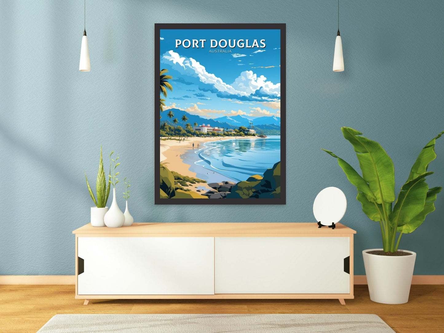 Port Douglas Travel Poster | Port Douglas Print | Port Douglas Wall Art | Australia Print | Australia Poster | Queensland Poster | ID 633