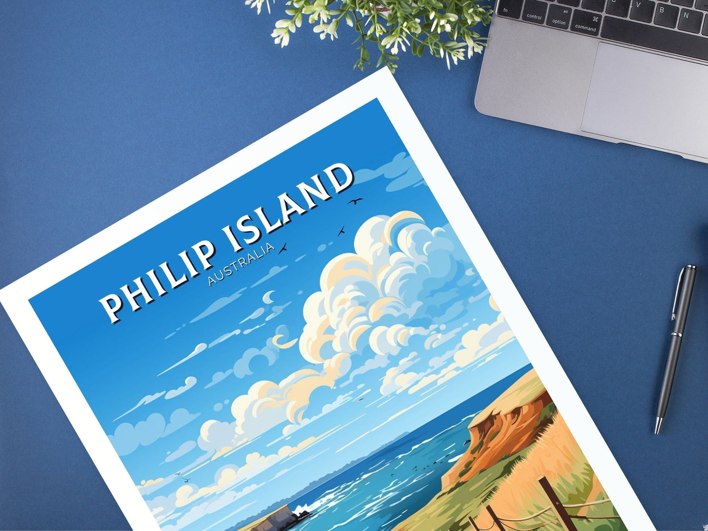 Philip Island Print | Philip Island Poster | Victoria Poster | Victoria Australia Wall Art | Victoria Print | Australia Poster | ID 635