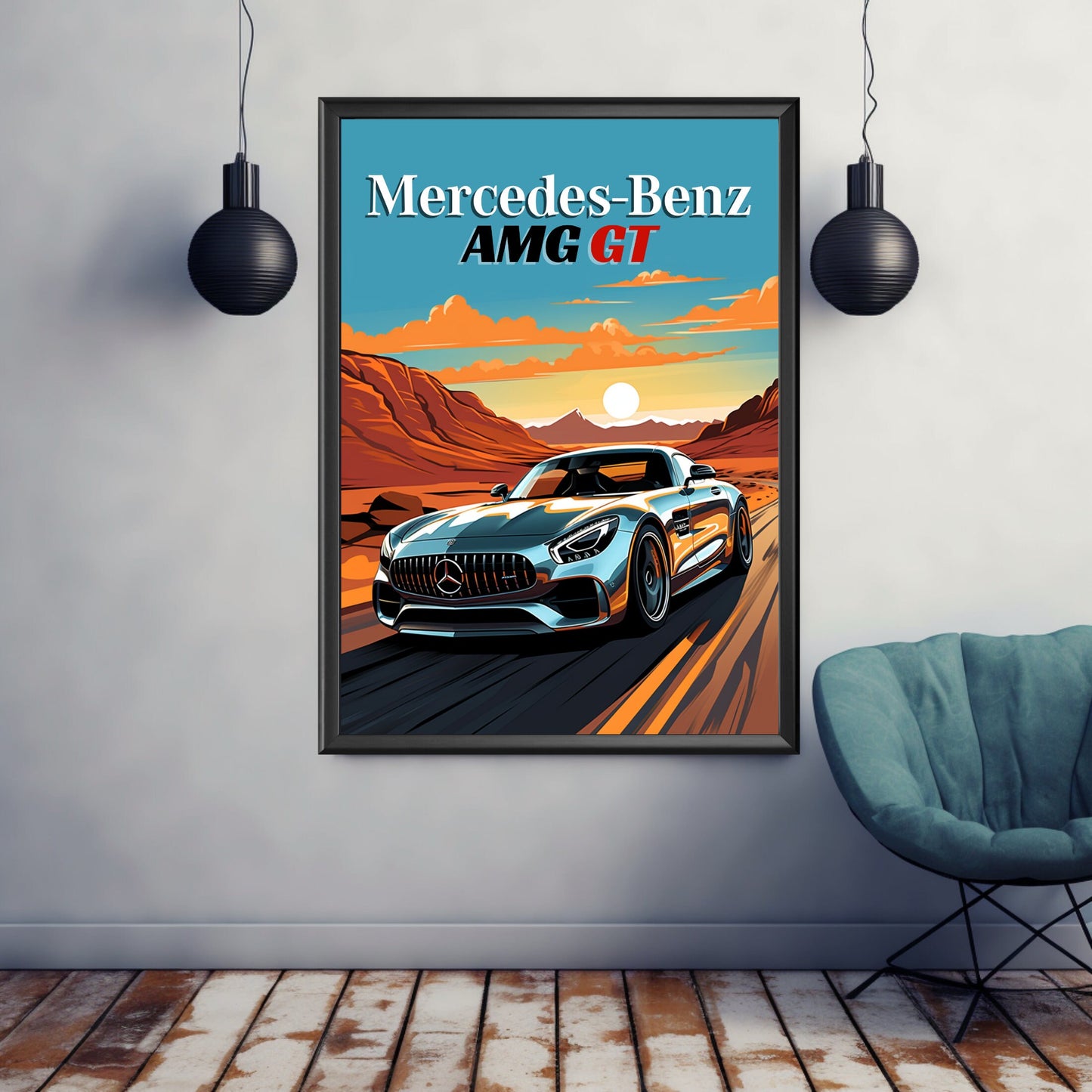 Mercedes-Benz AMG GT Poster