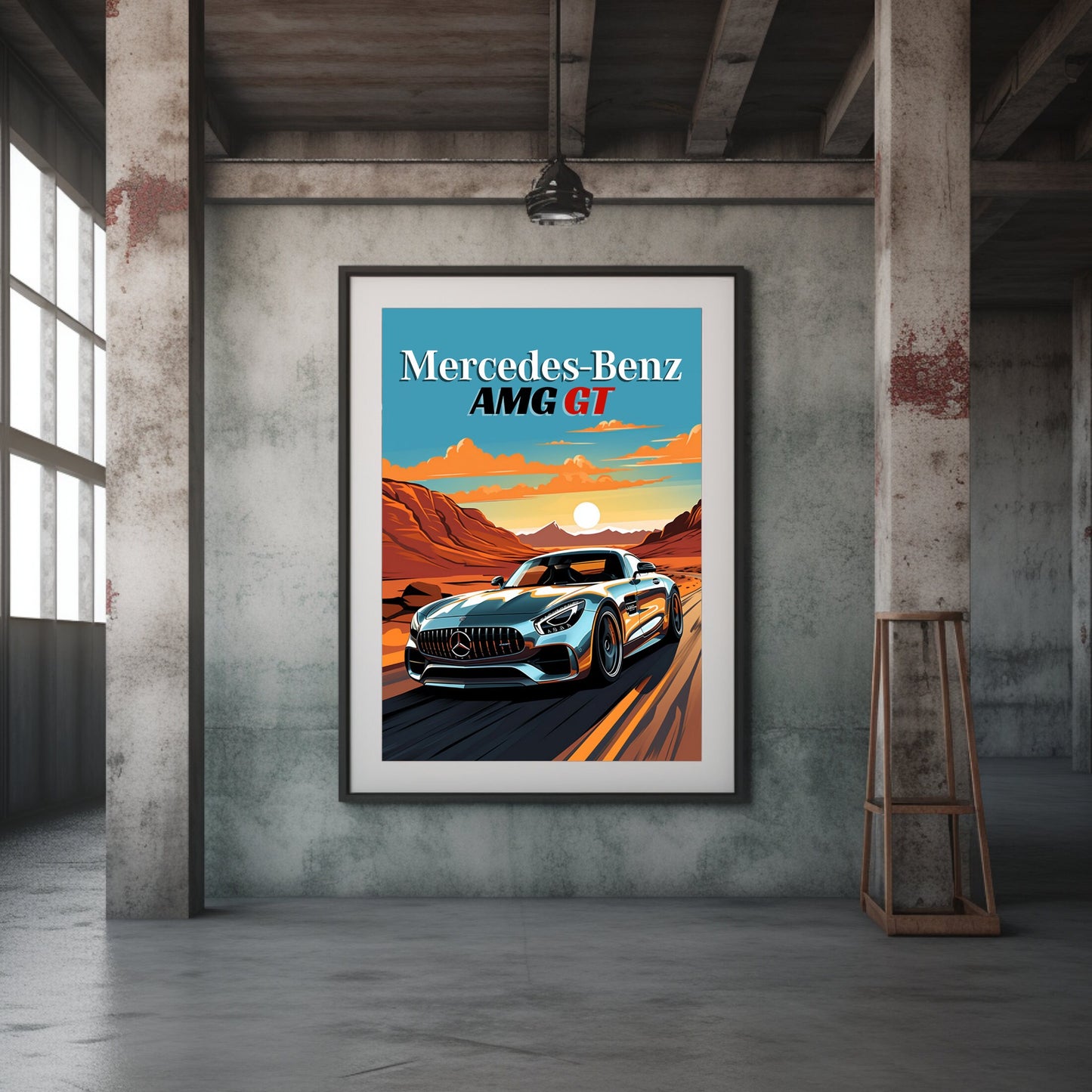 Mercedes-Benz AMG GT Poster