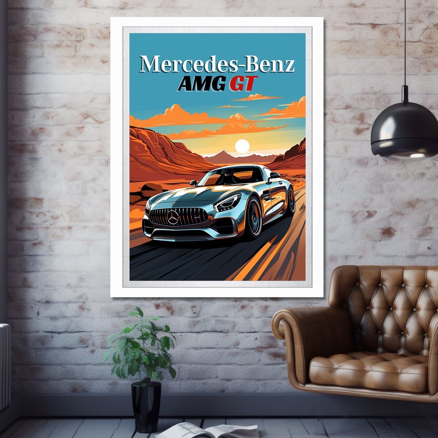 Mercedes-Benz AMG GT Poster