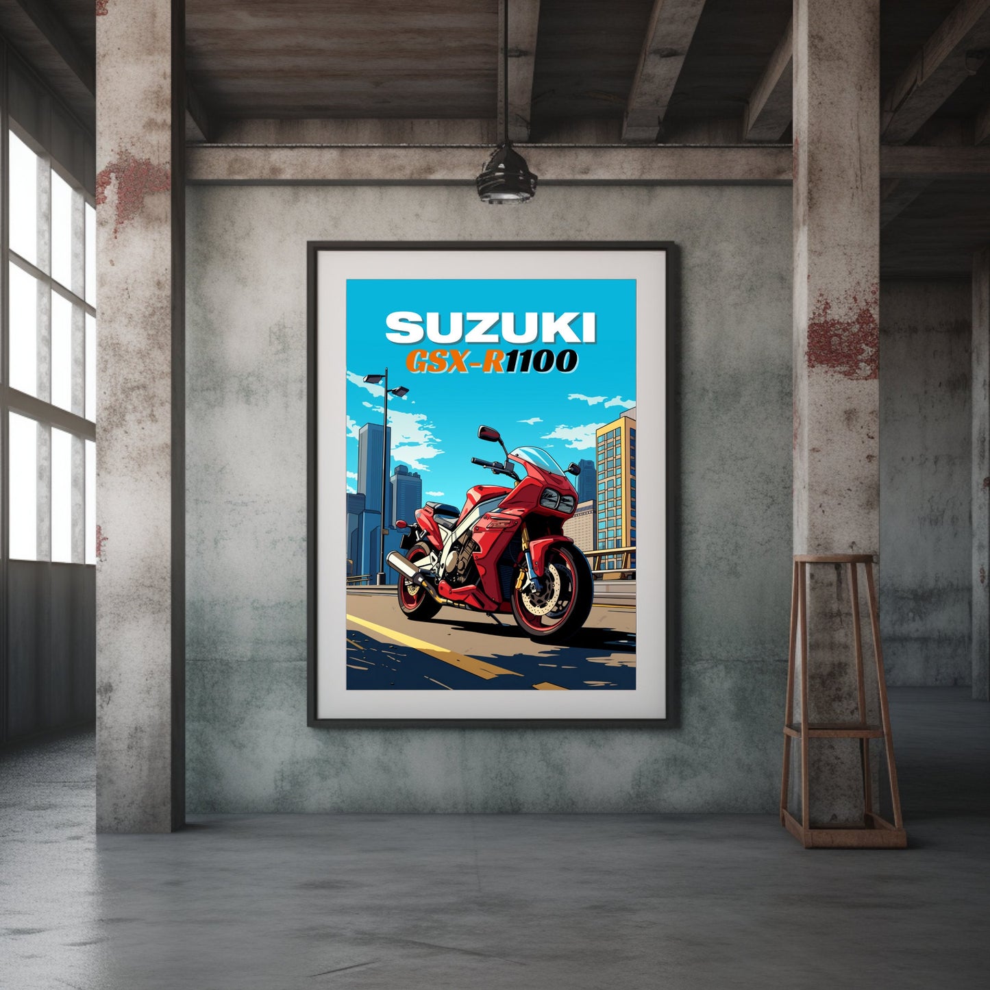 Suzuki GSXR-1100 Print