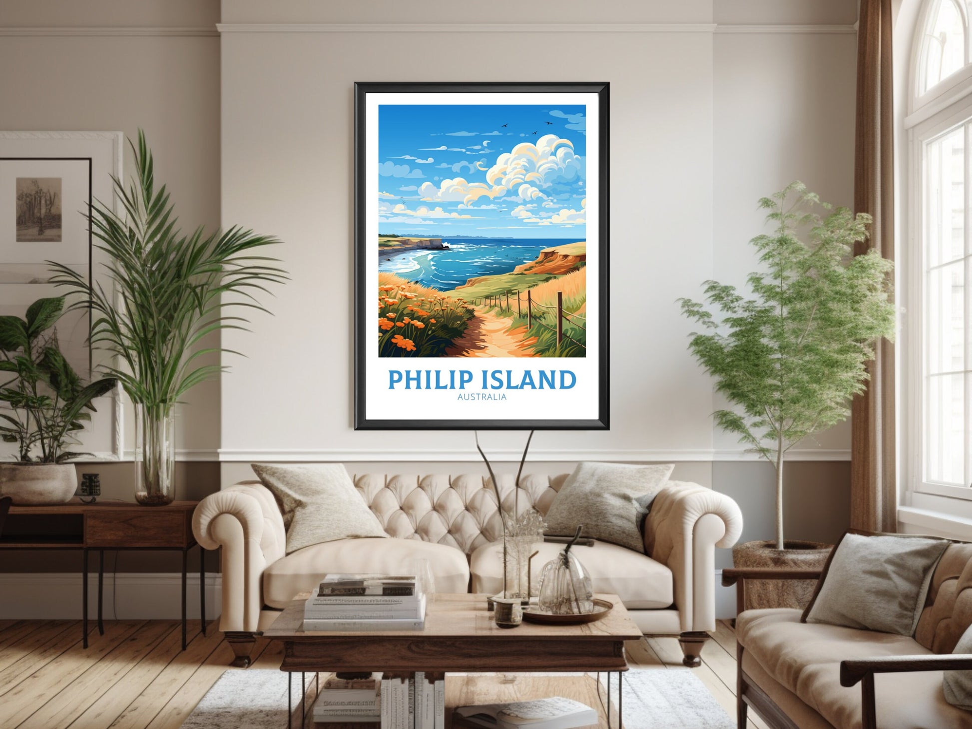 Philip Island Poster | Philip Island Print | Victoria Print | Victoria Australia Wall Art | Victoria Poster | Australia Print | ID 643