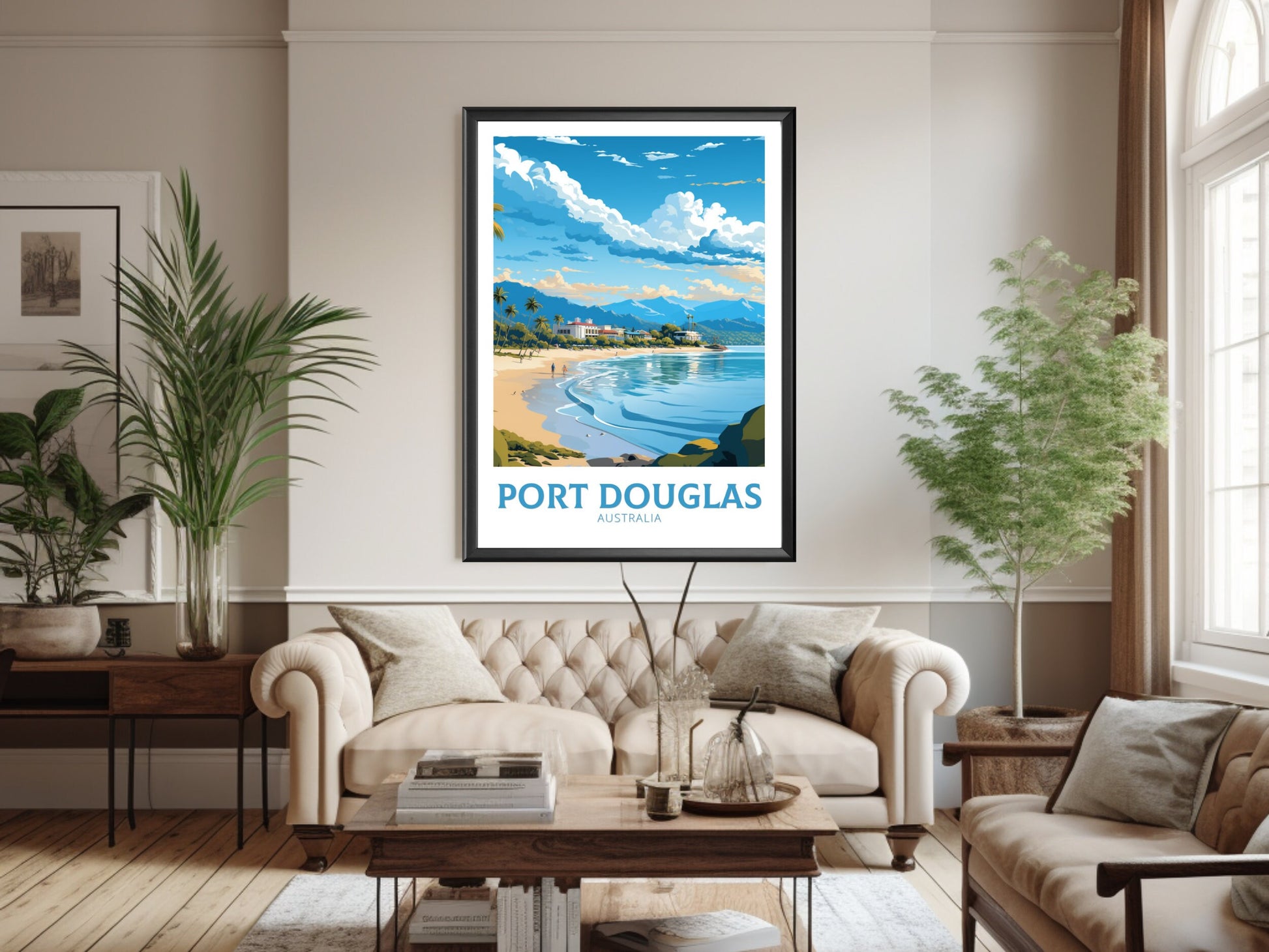 Port Douglas Travel Print | Port Douglas Poster | Port Douglas Wall Art | Australia Poster | Australia Print | Queensland Print | ID 639