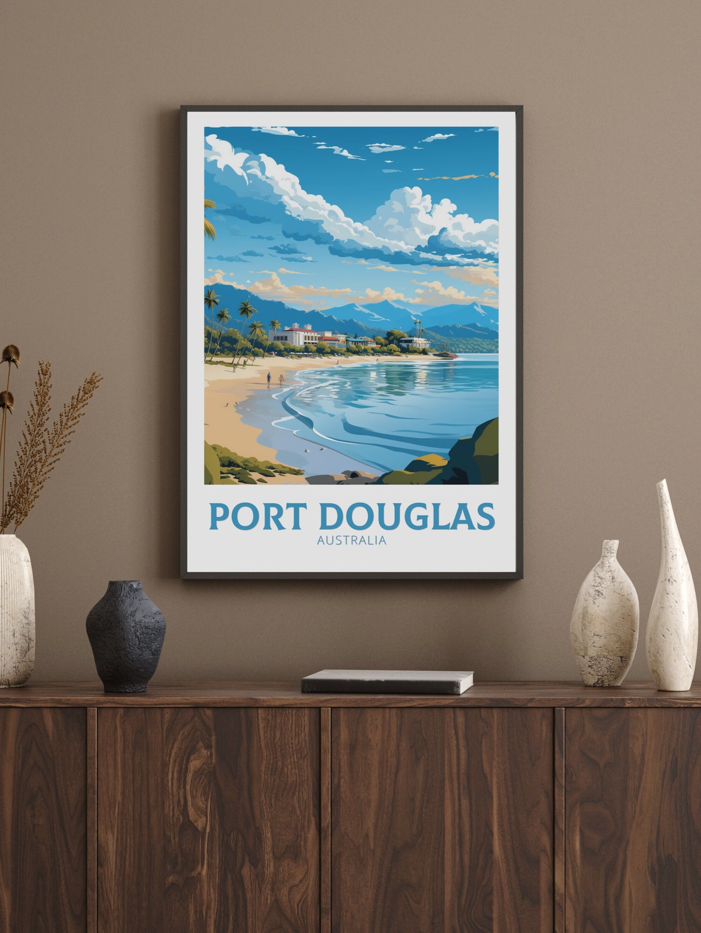 Port Douglas Travel Print | Port Douglas Poster | Port Douglas Wall Art | Australia Poster | Australia Print | Queensland Print | ID 639