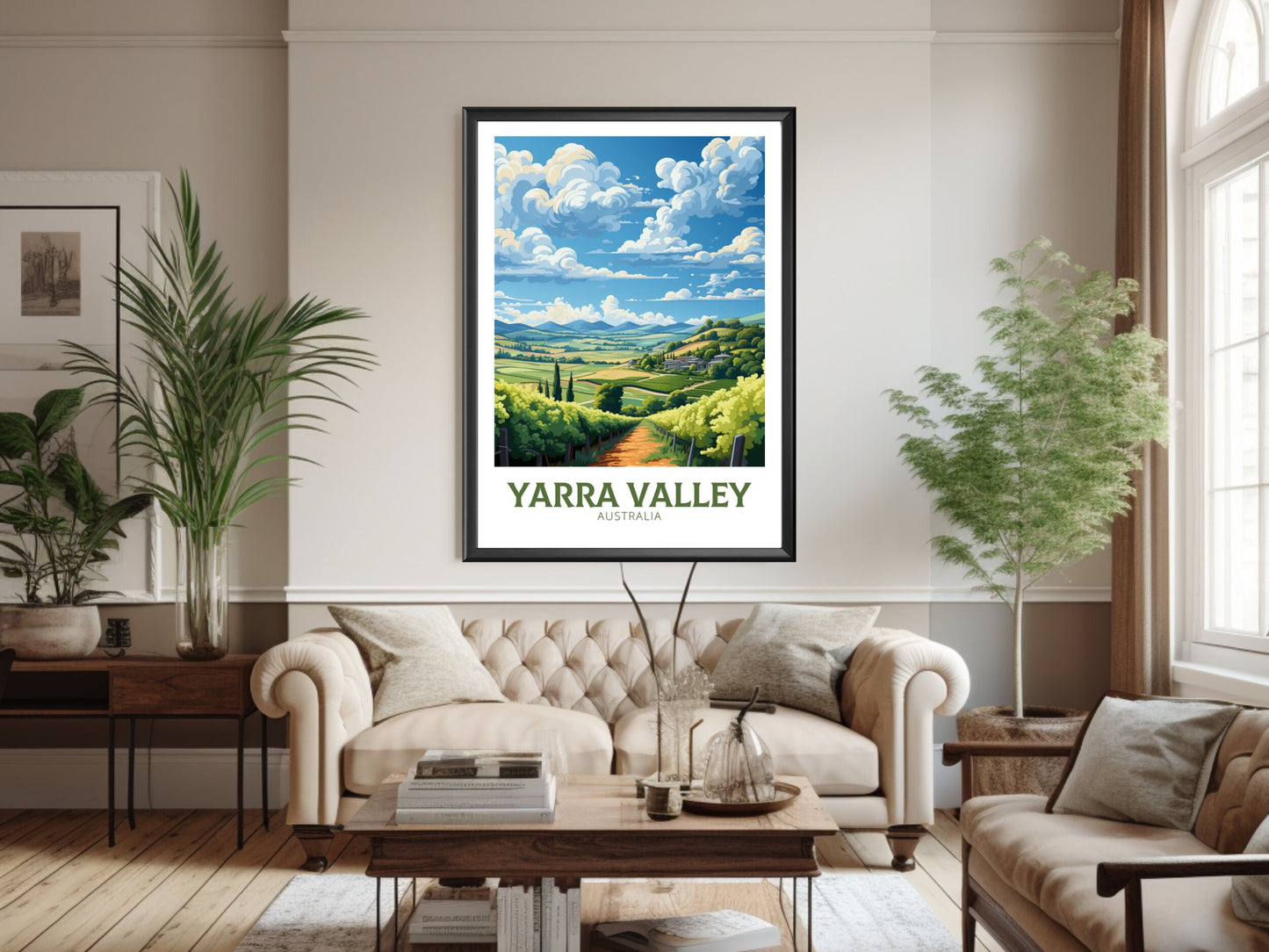 Yarra Valley Poster | Victoria Poster | Yarra Valley Print | Victoria Print | Victoria Australia Wall Art | Yarra Valley Poster | ID 638