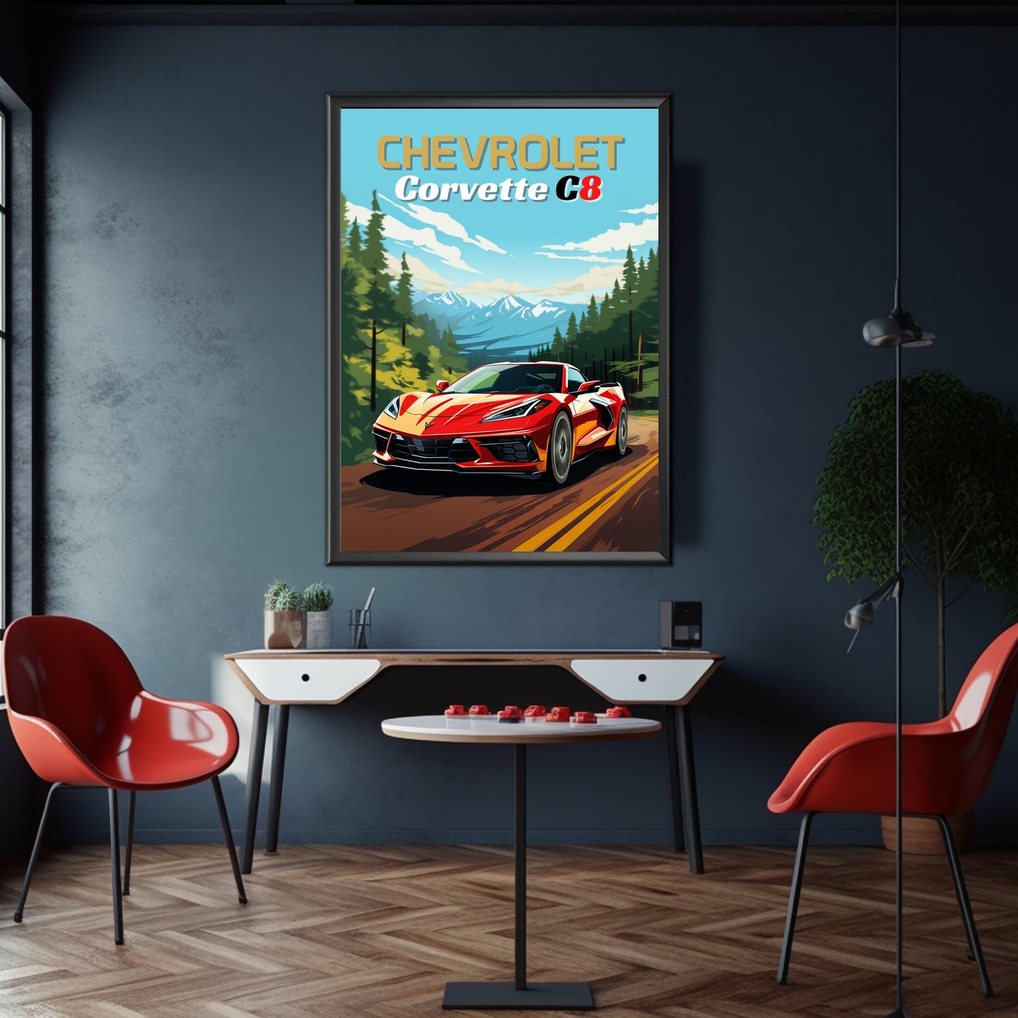 Chevrolet Corvette C8 Print