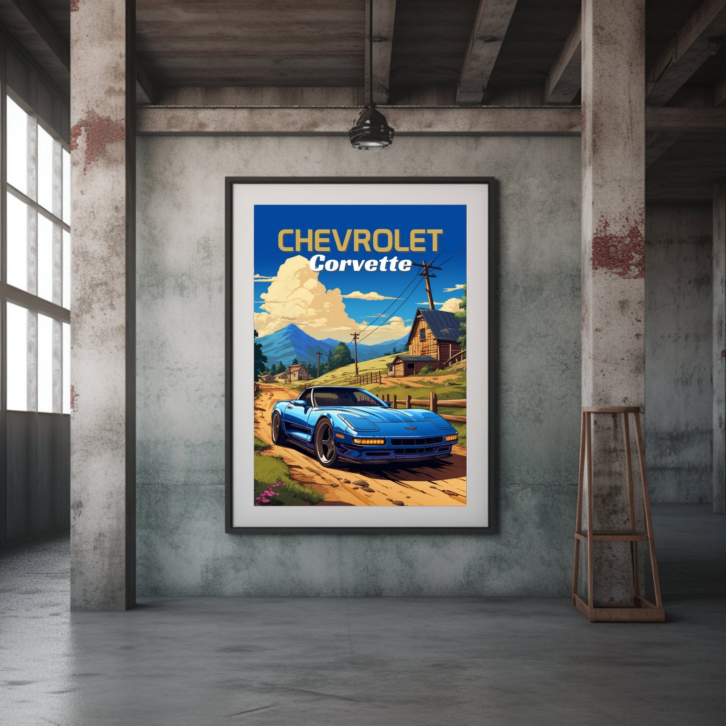 Chevrolet Corvette C5 Poster