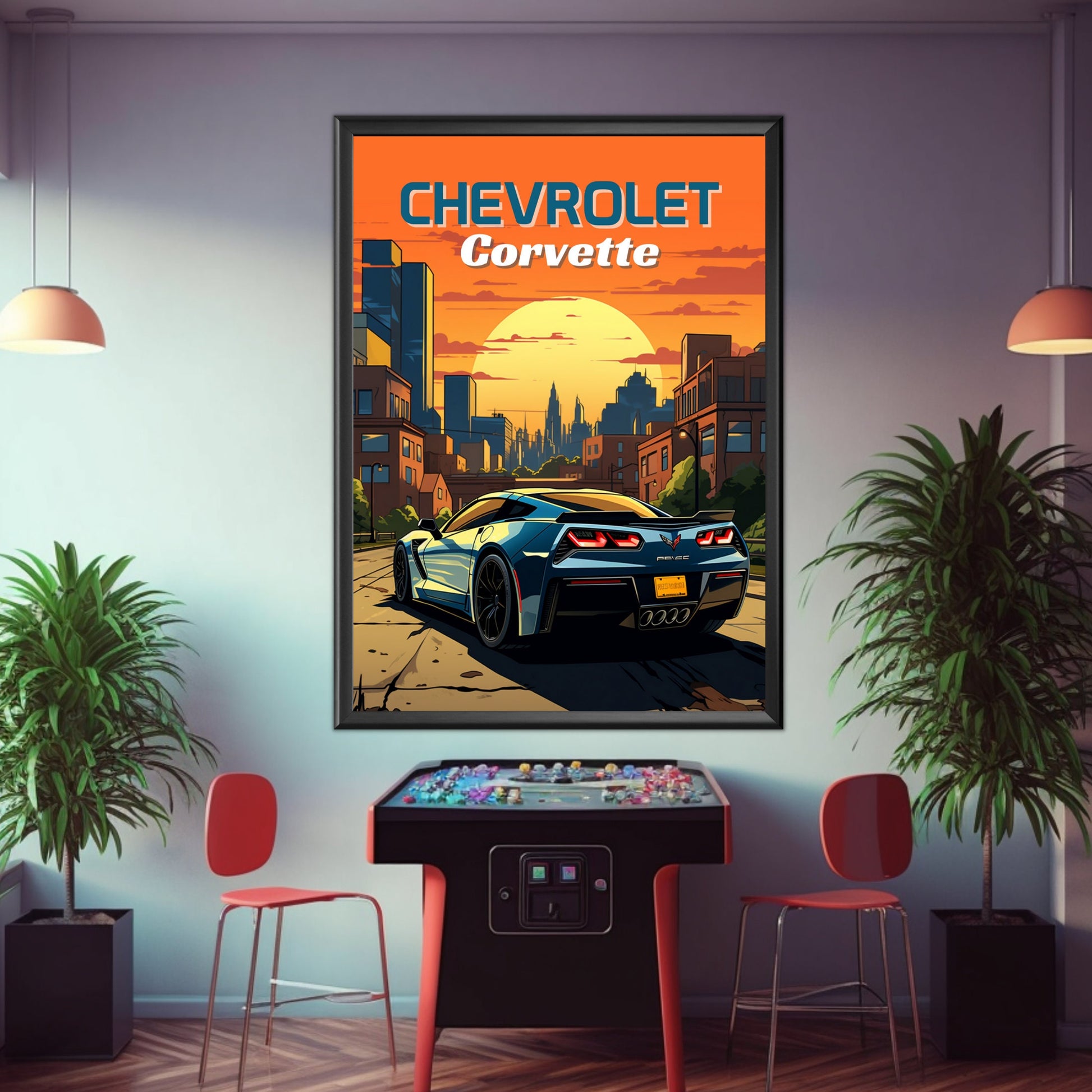 Chevrolet Corvette C7 Poster