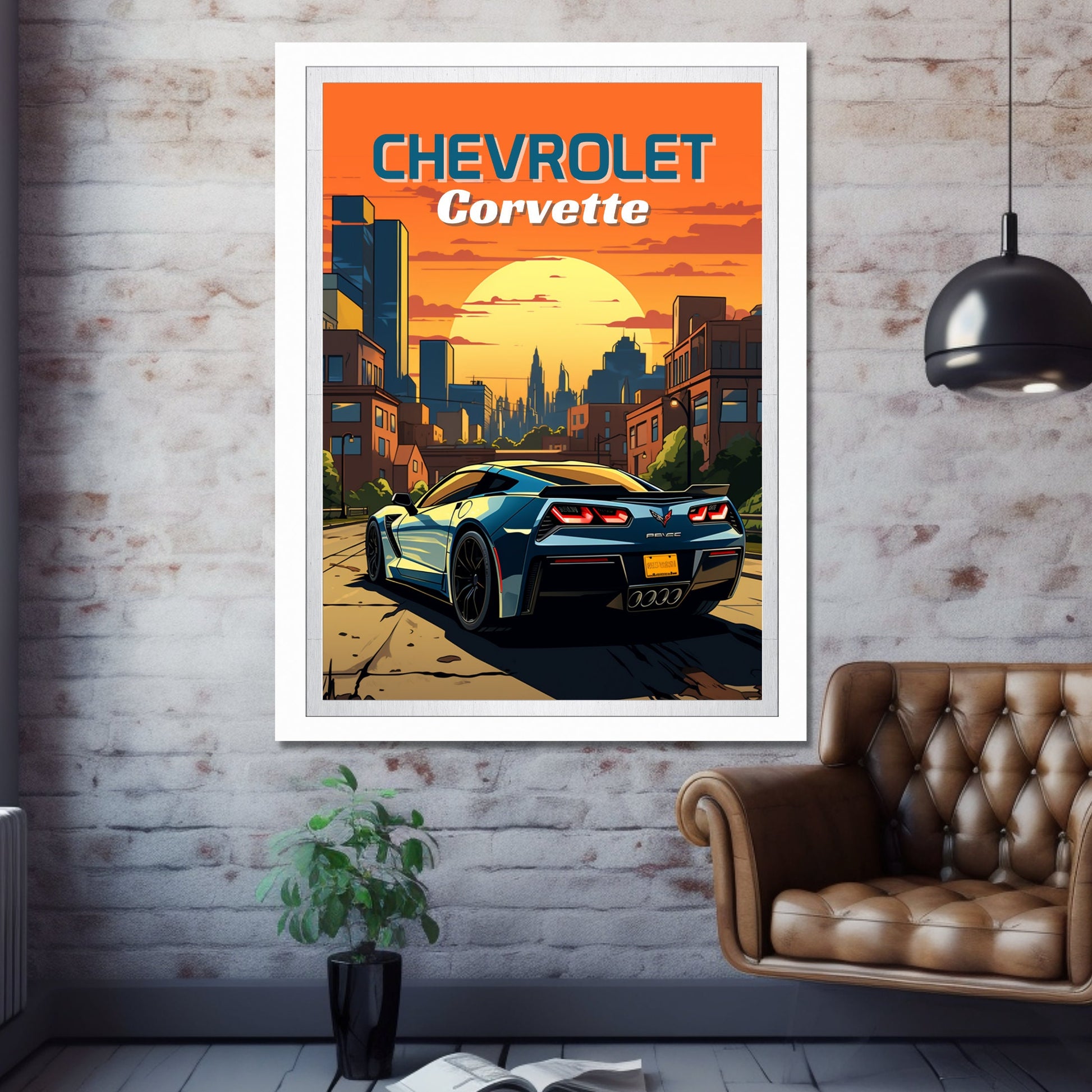 Chevrolet Corvette C7 Poster