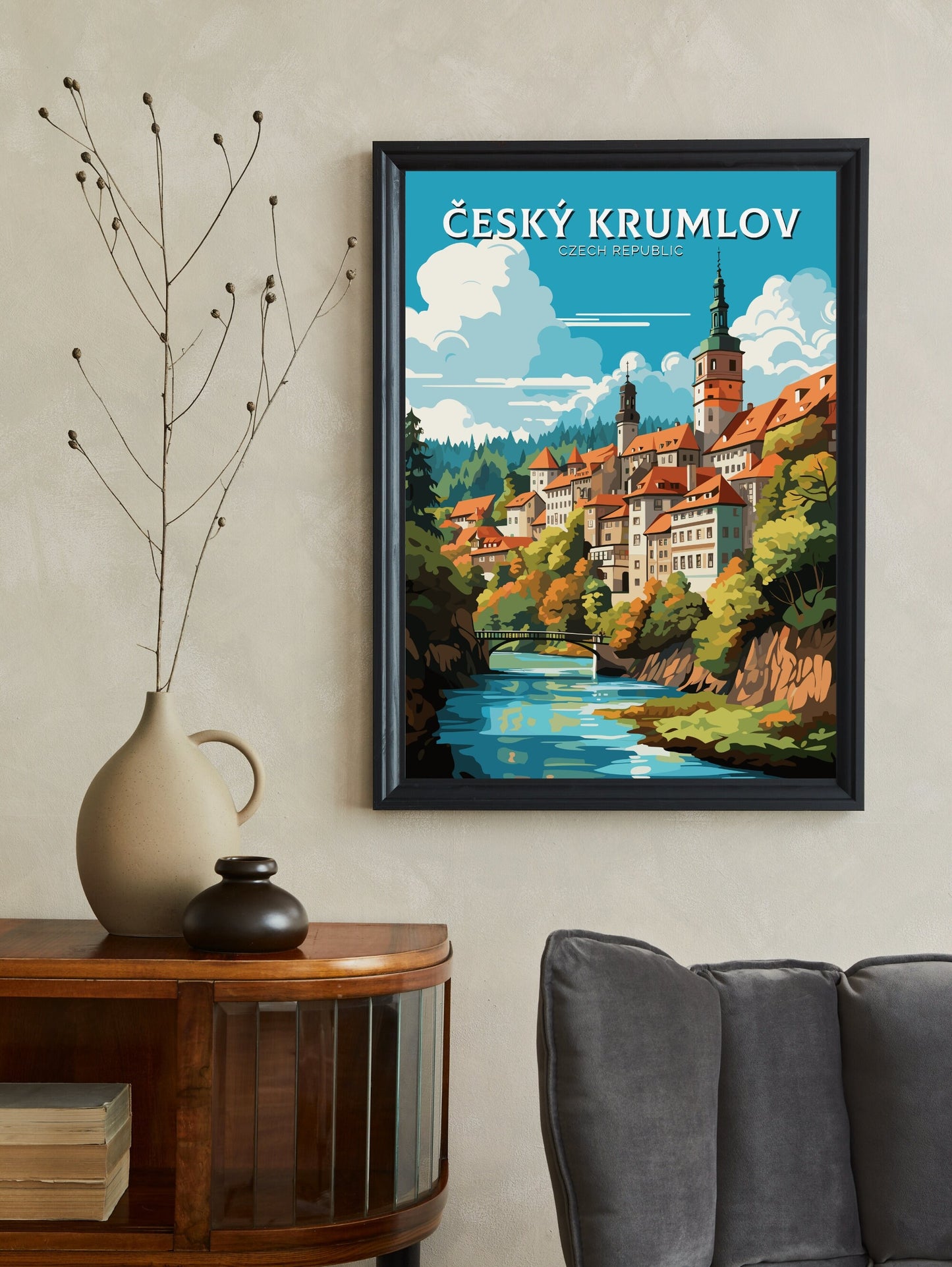 Český Krumlov Poster