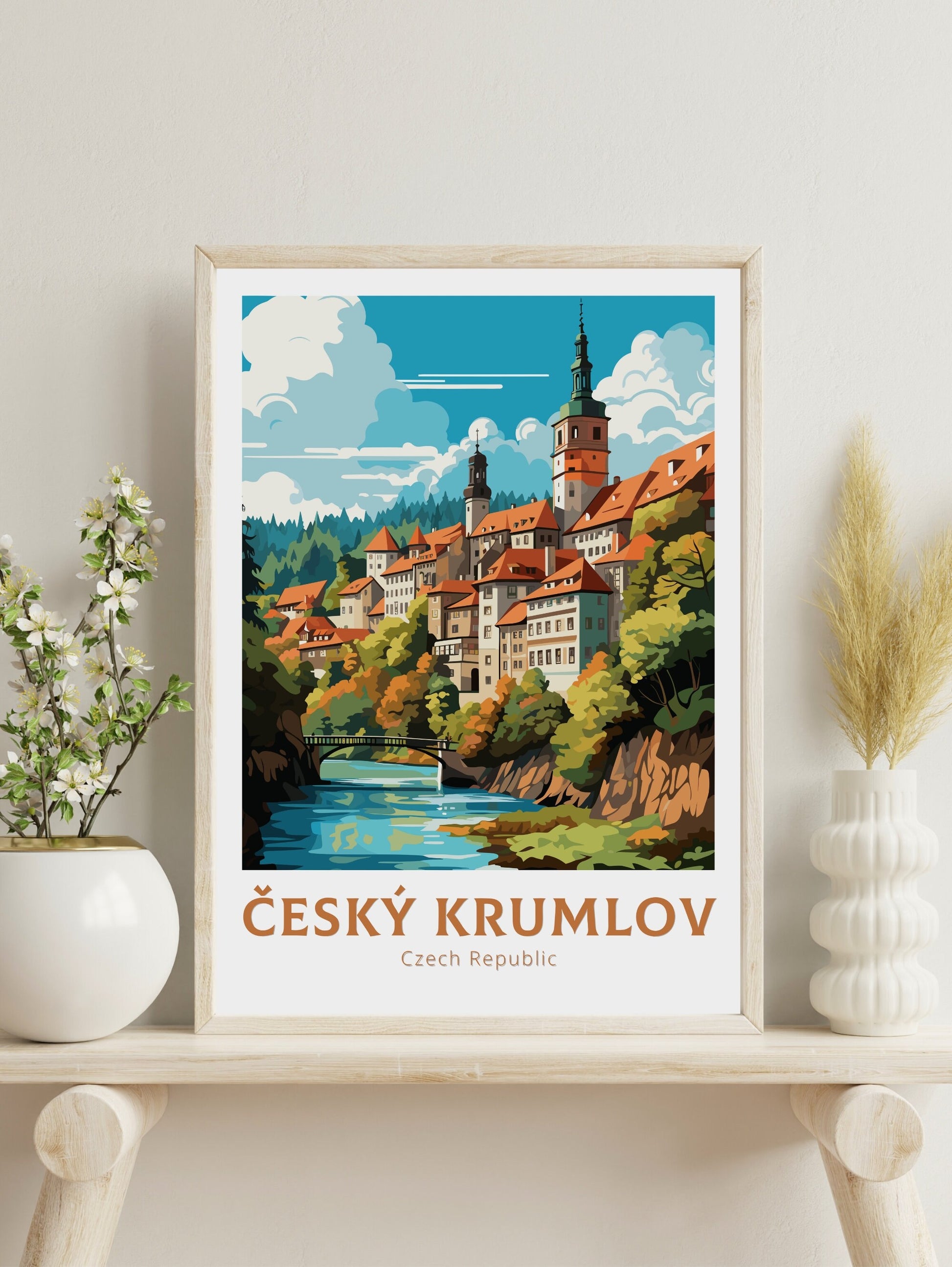 Český Krumlov Poster