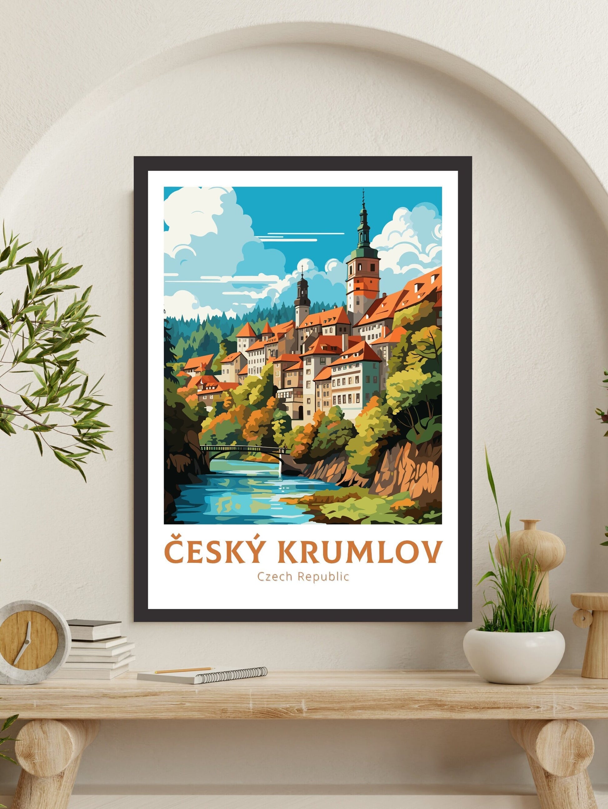 Český Krumlov Poster