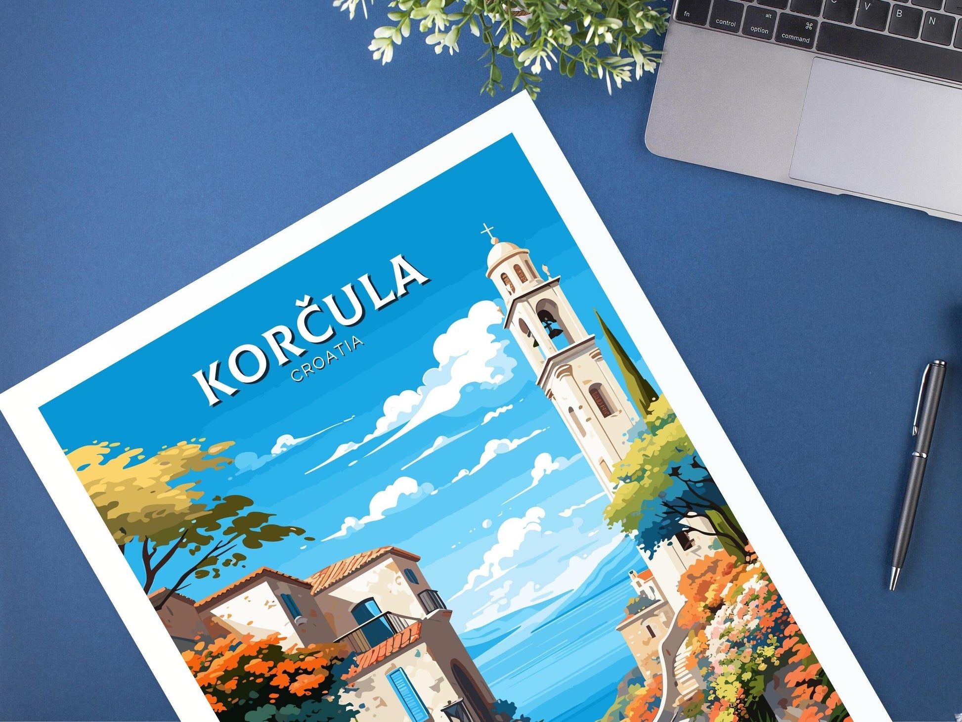 Korčula Print