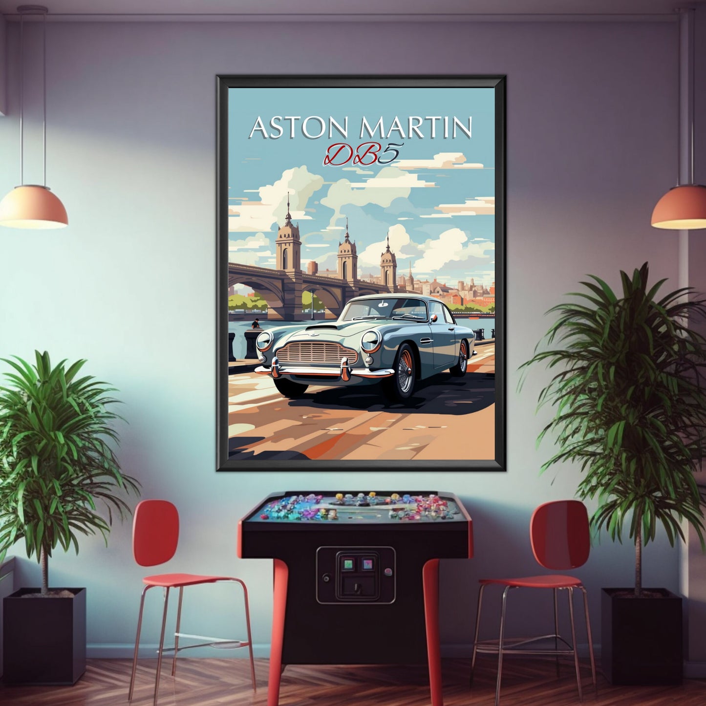 1960s Aston Martin DB5 Print