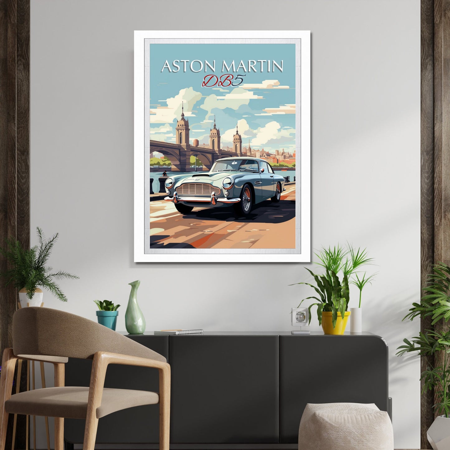 1960s Aston Martin DB5 Print