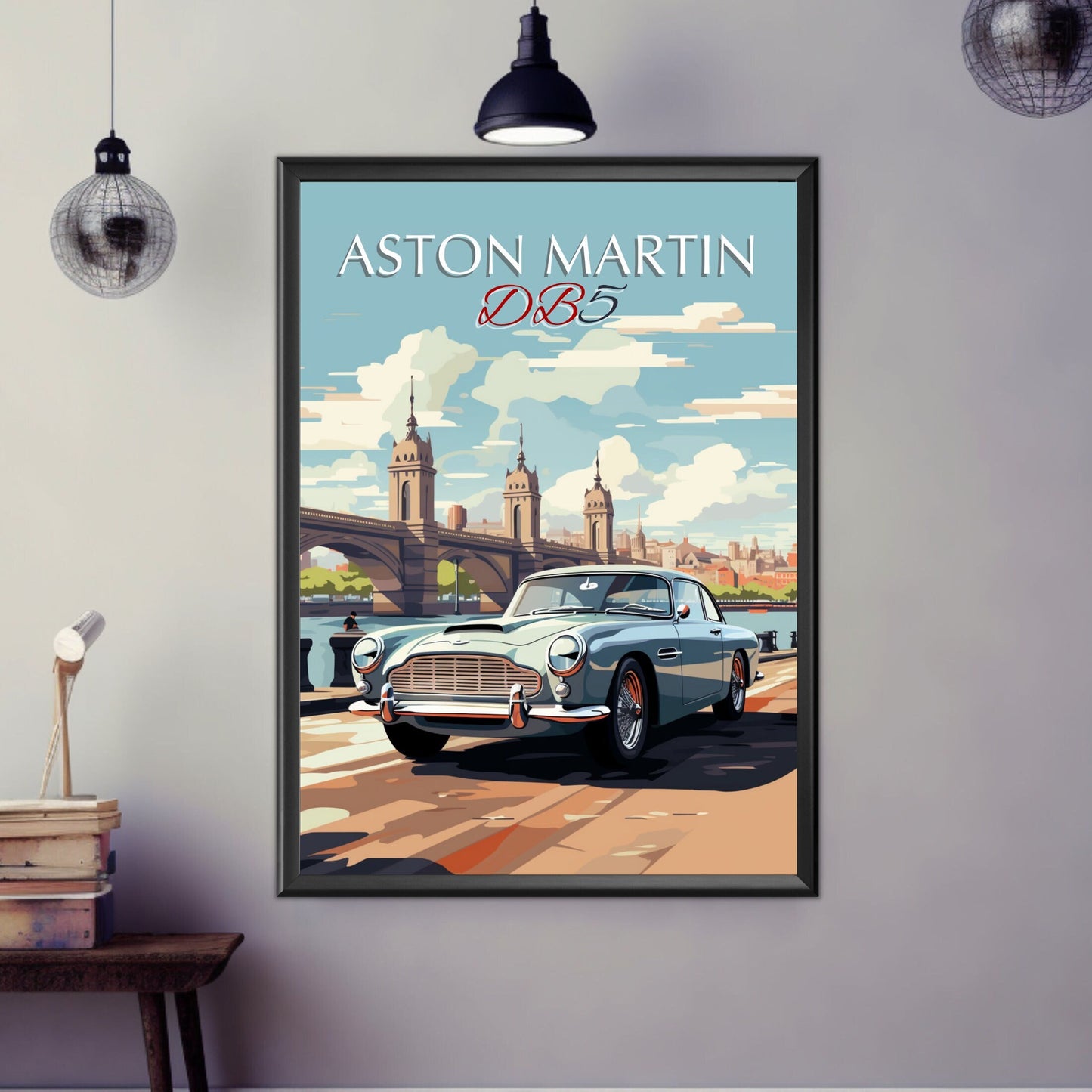 1960s Aston Martin DB5 Print