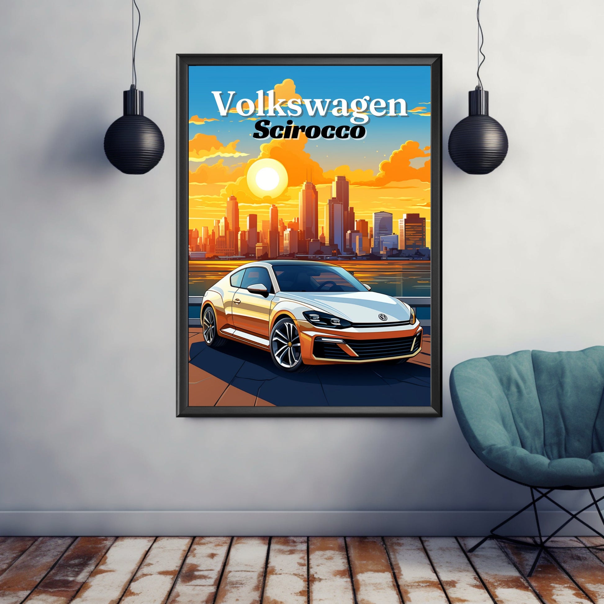 Volkswagen Scirocco Print, 2010s