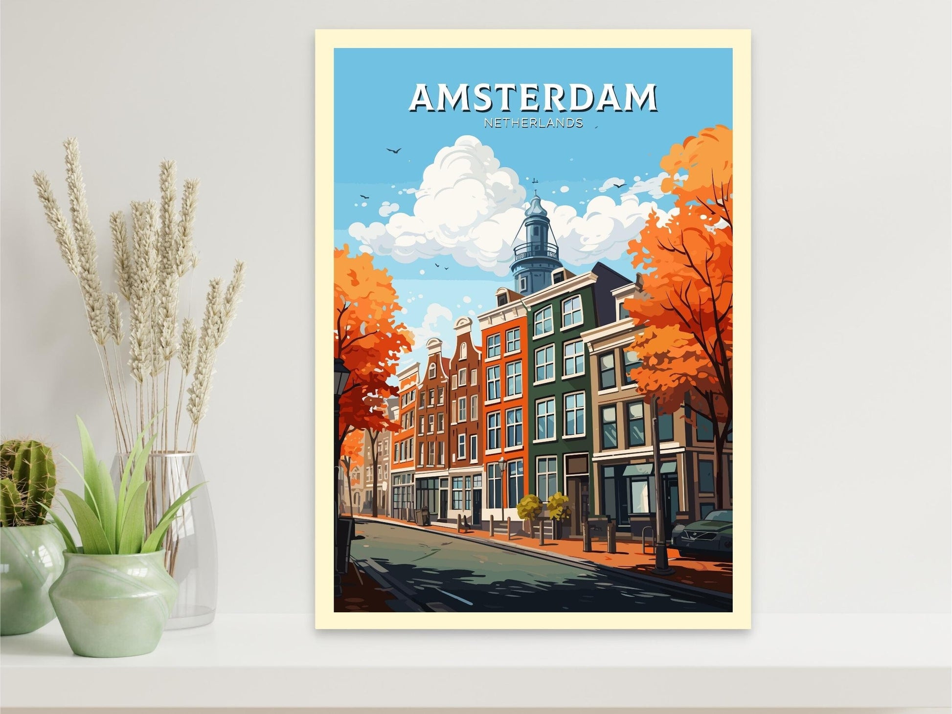 Amsterdam Print, Anne Frank house