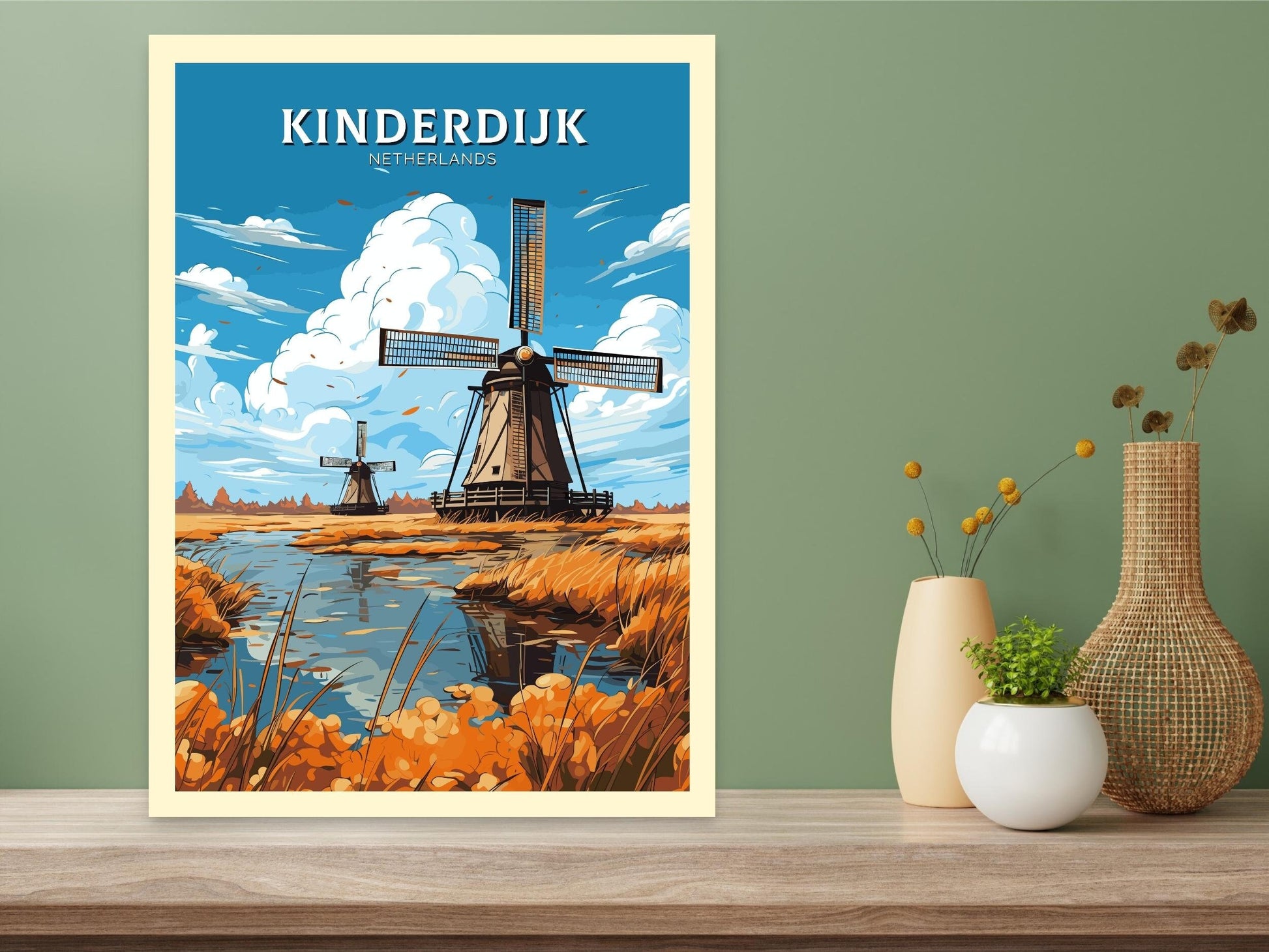 Kinderdijk poster