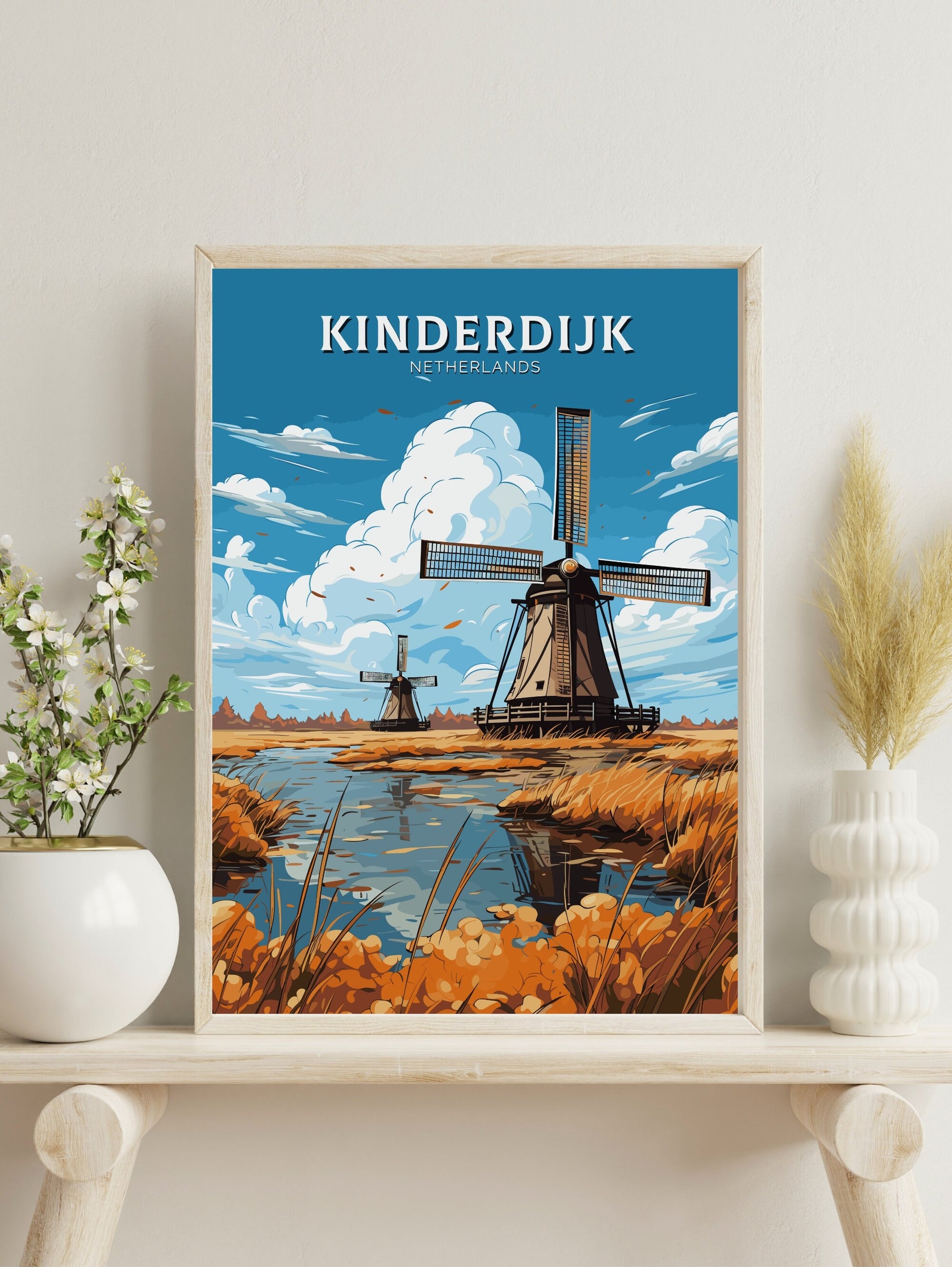 Kinderdijk poster