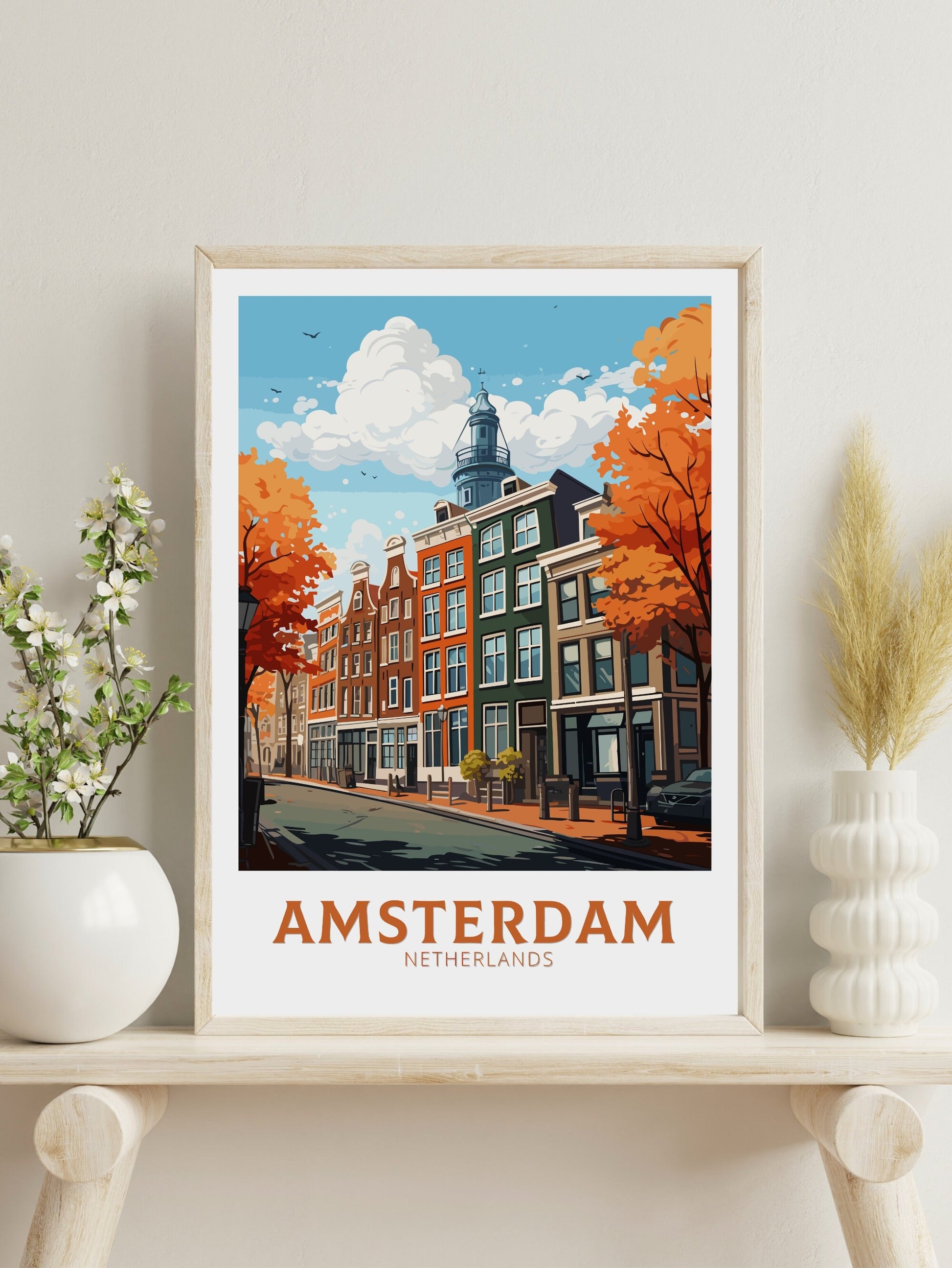 Amsterdam Print, Anne Frank house