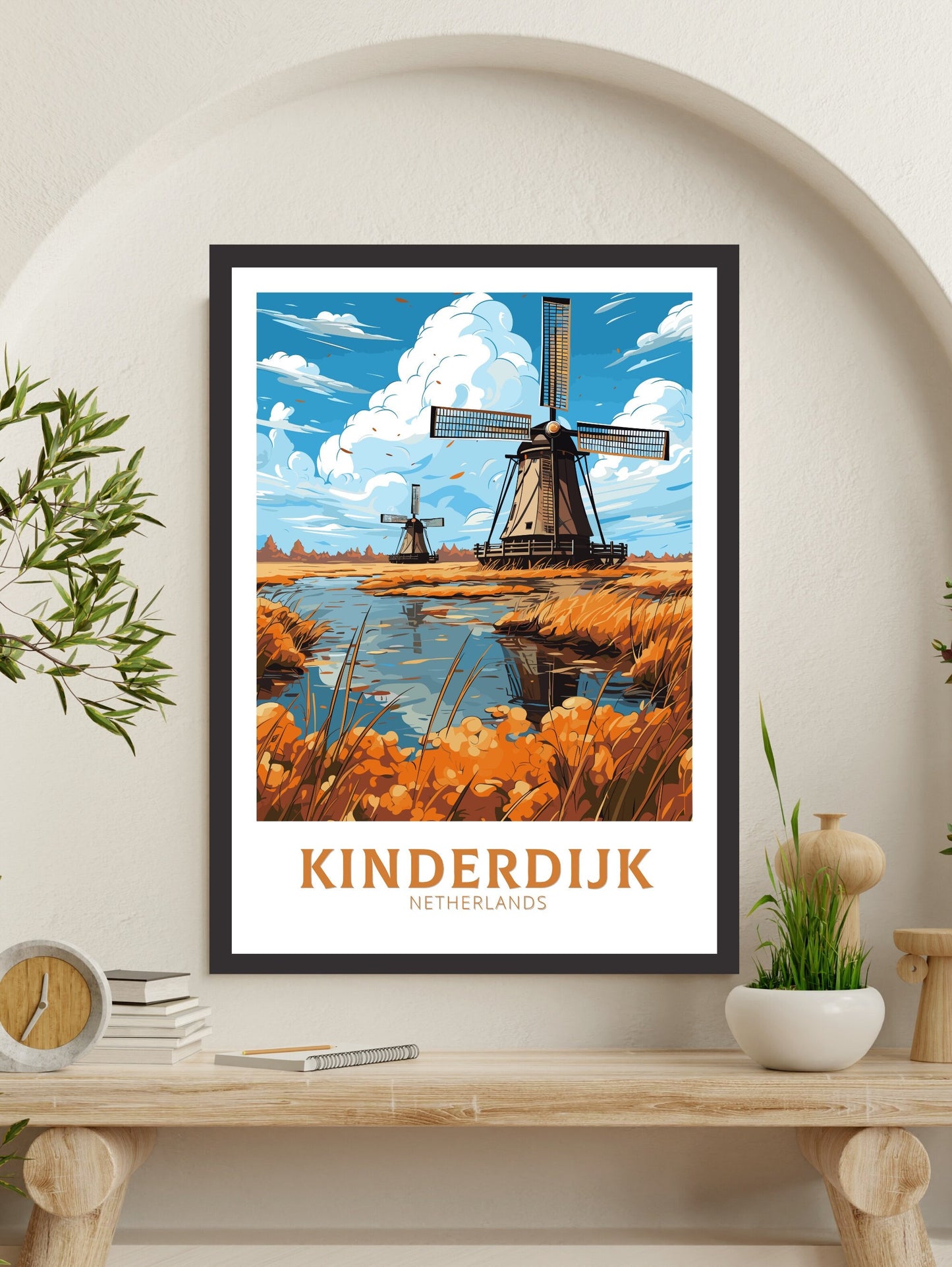 Kinderdijk poster