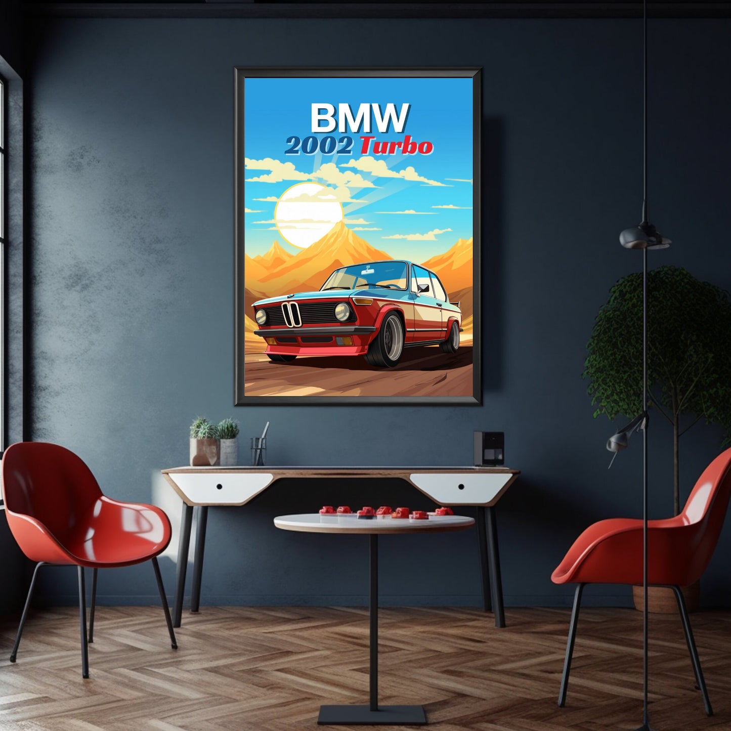 BMW 2002 Turbo Poster