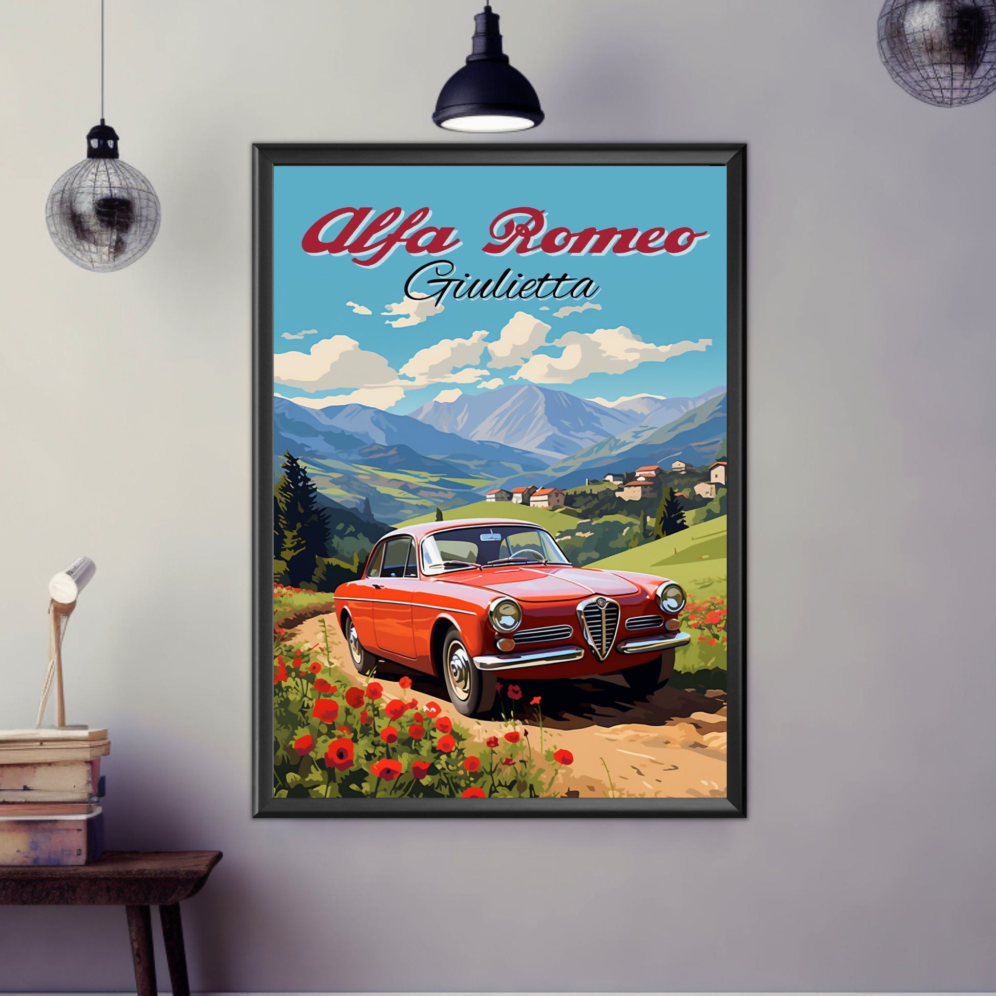 Alfa Romeo Giulietta Car Art