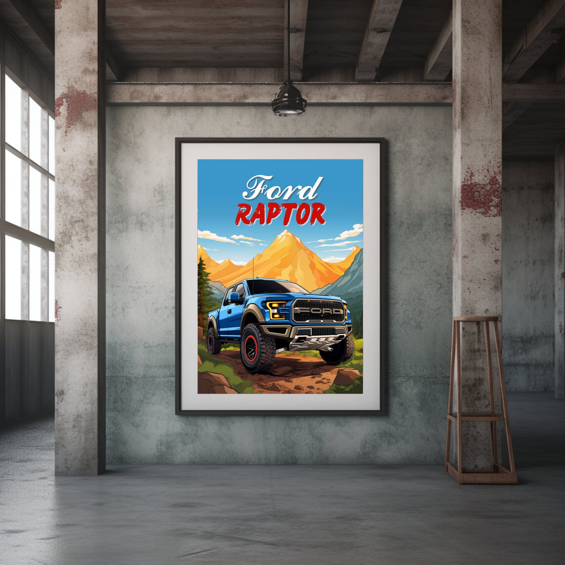 Ford Raptor Print