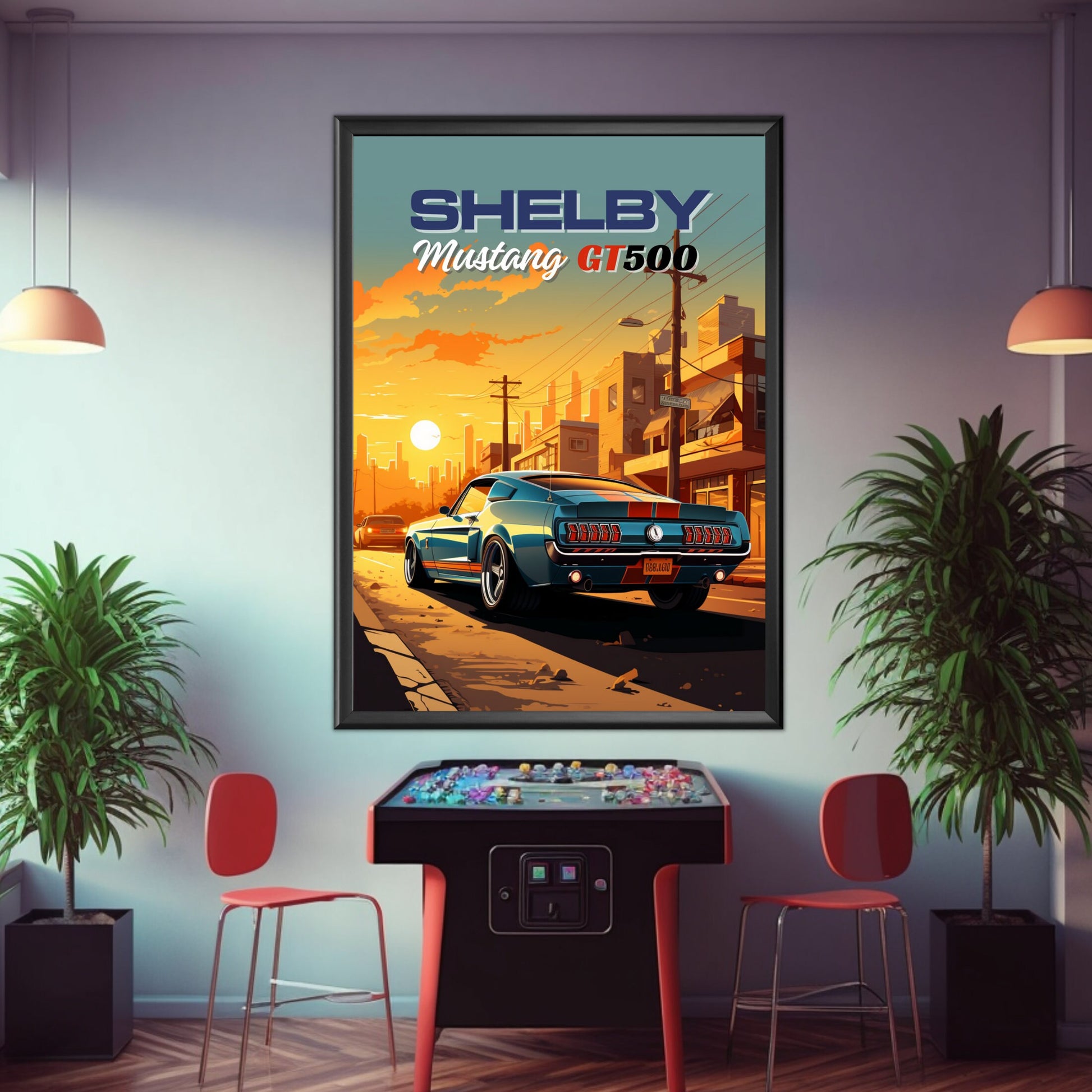 Shelby Mustang GT500 Poster