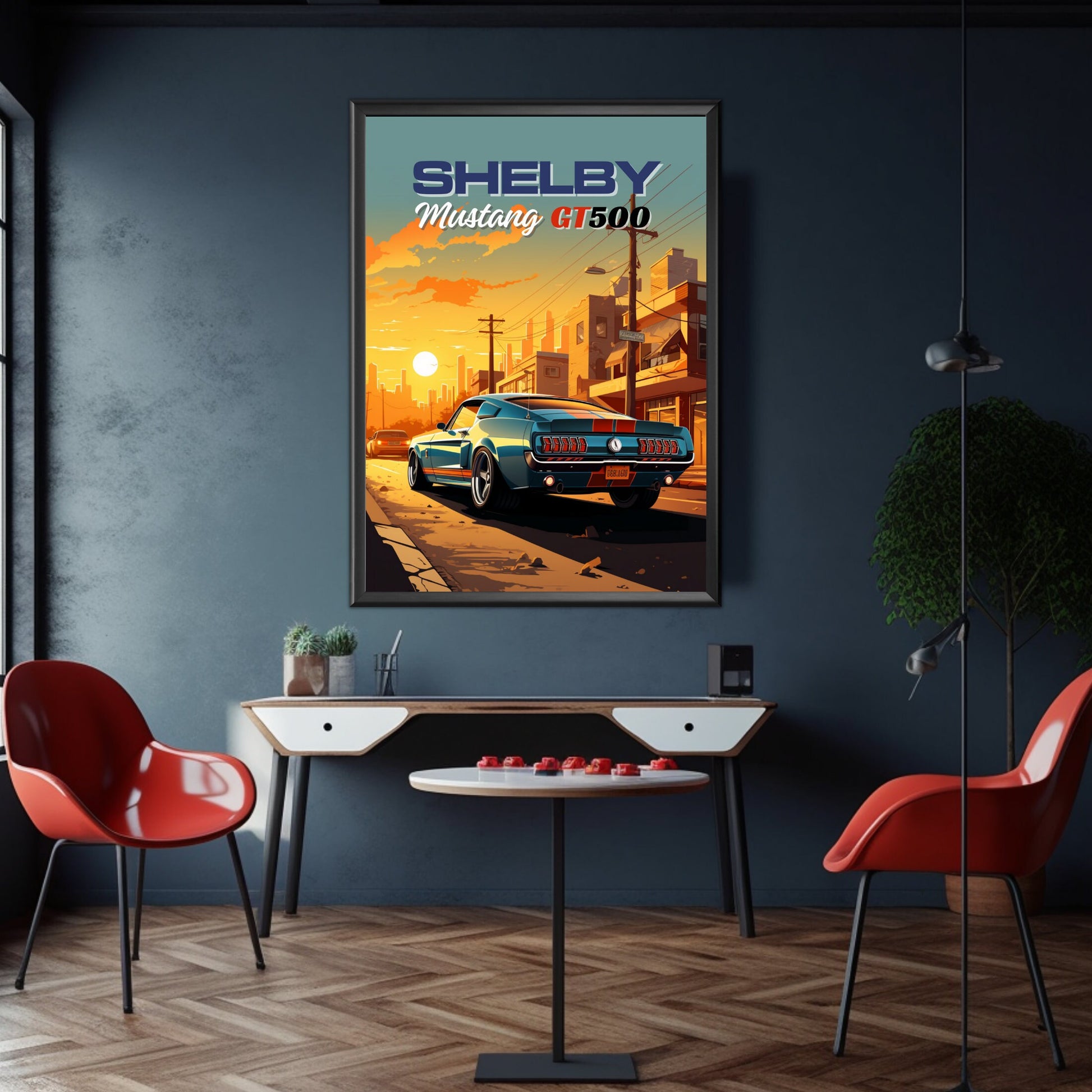 Shelby Mustang GT500 Poster