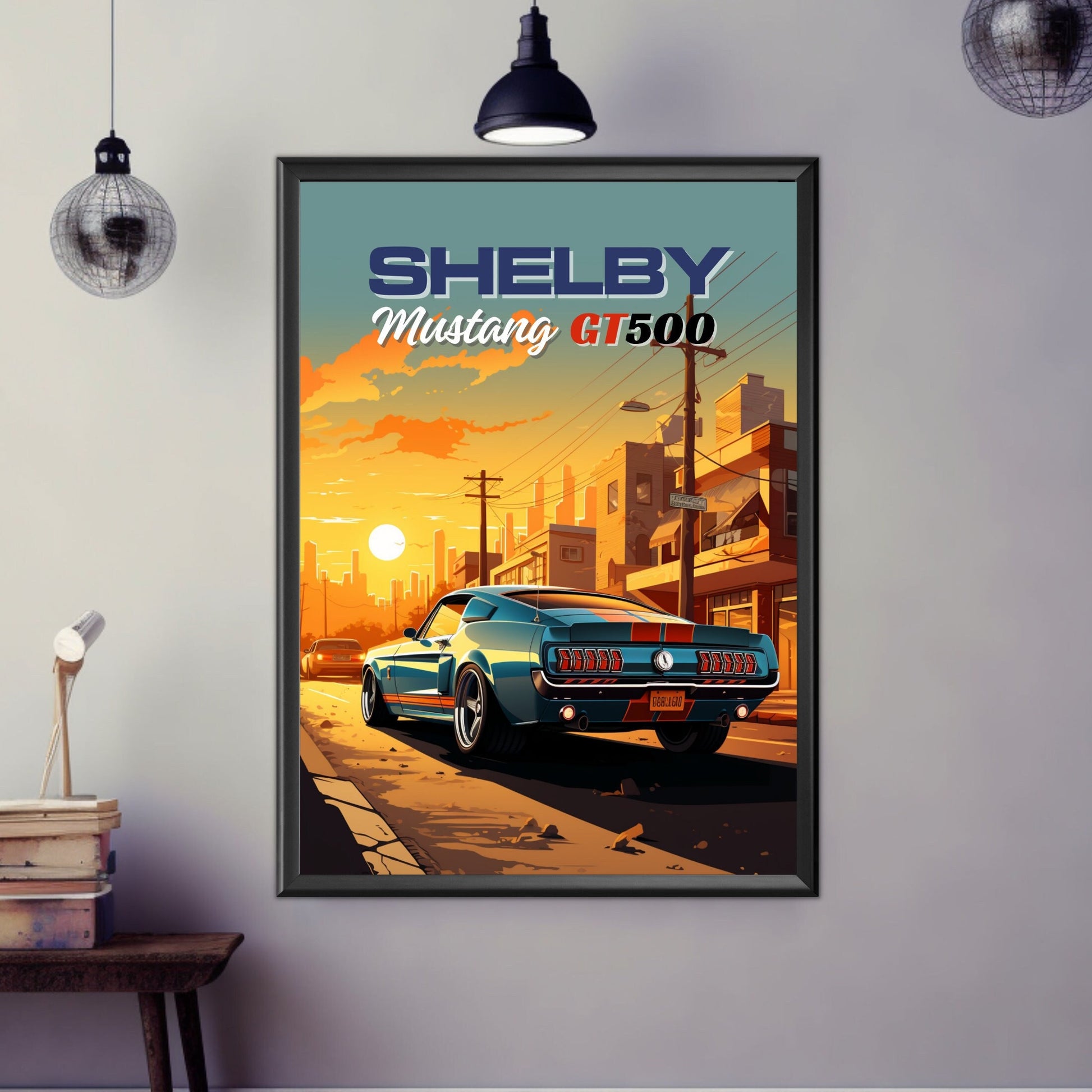 Shelby Mustang GT500 Poster